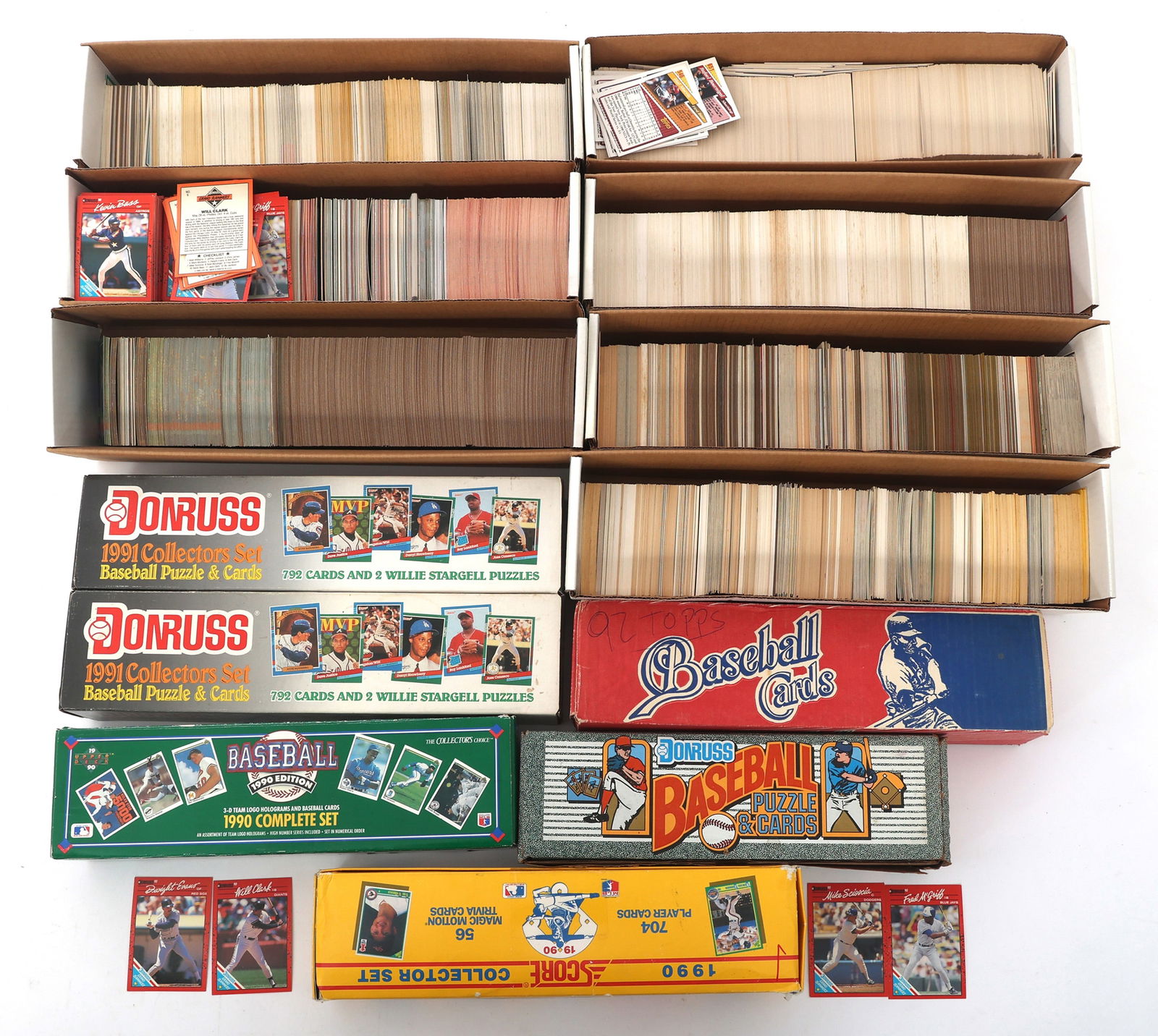 1990 - 1999 BASEBALL TRADING CARDS (1 of 6)