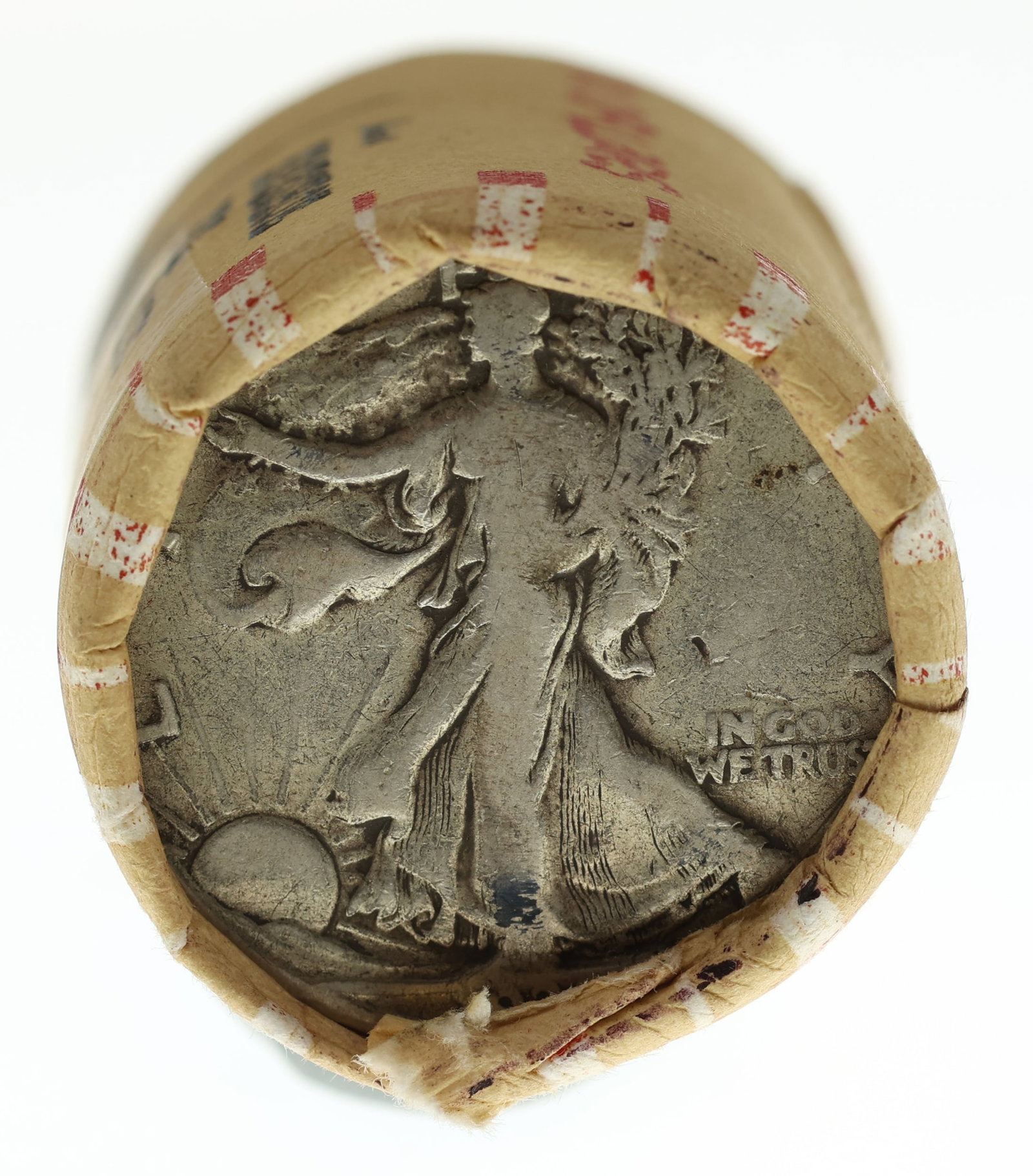 US .900 SILVER 50C COINS - $10 FACE IN CASINO SLEEVE (1 of 3)