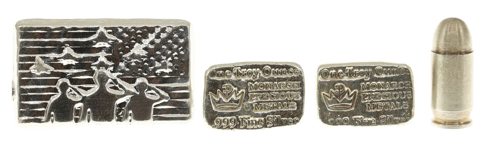 .999 FINE SILVER BULLION BARS (1 of 2)