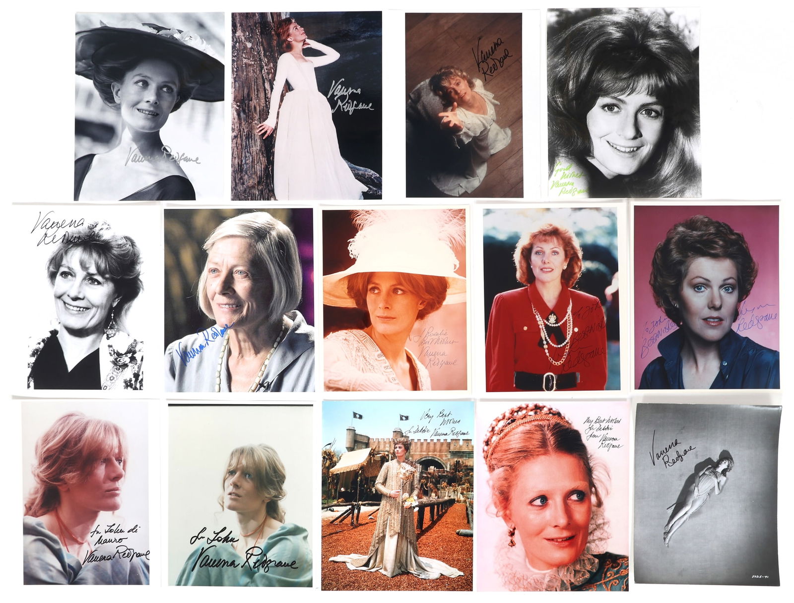 ACTOR AUTOGRAPHS - LYNN & VANESSA REDGRAVE (1 of 7)