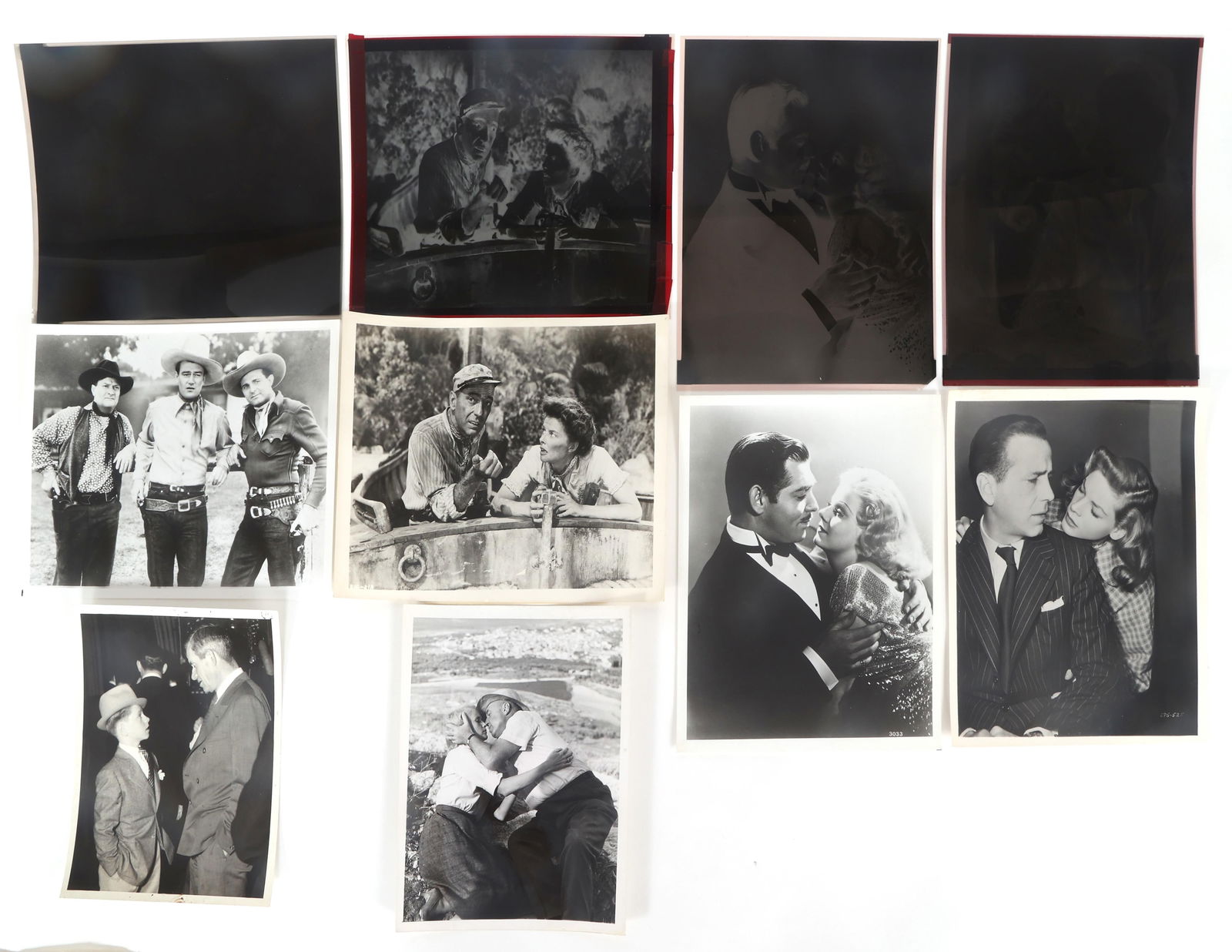 AMERICAN ACTOR PHOTOS - HEPBURN, HARLOW, WAYNE (1 of 11)