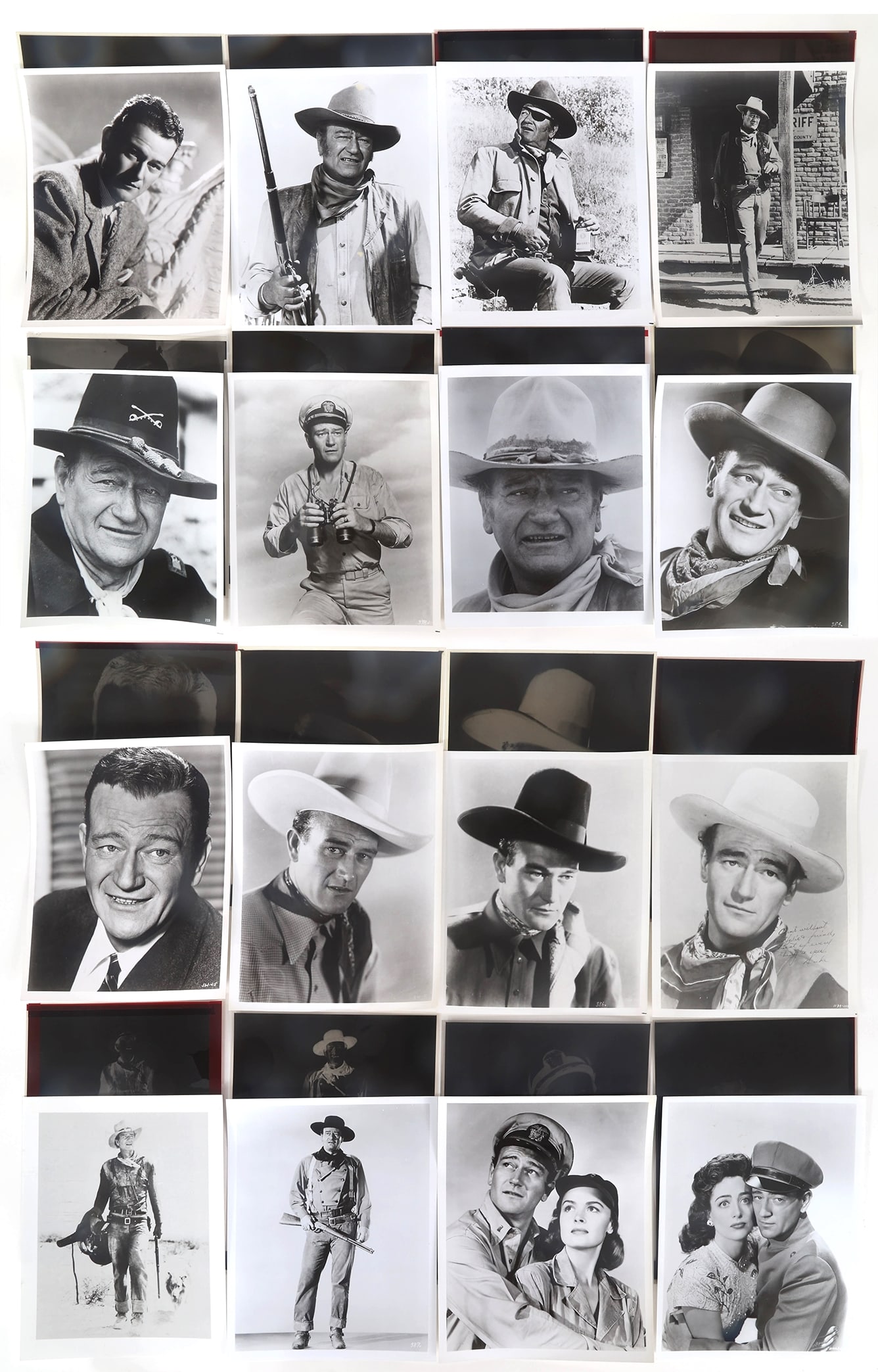 JOHN WAYNE PHOTOS WITH NEGATIVES (1 of 17)
