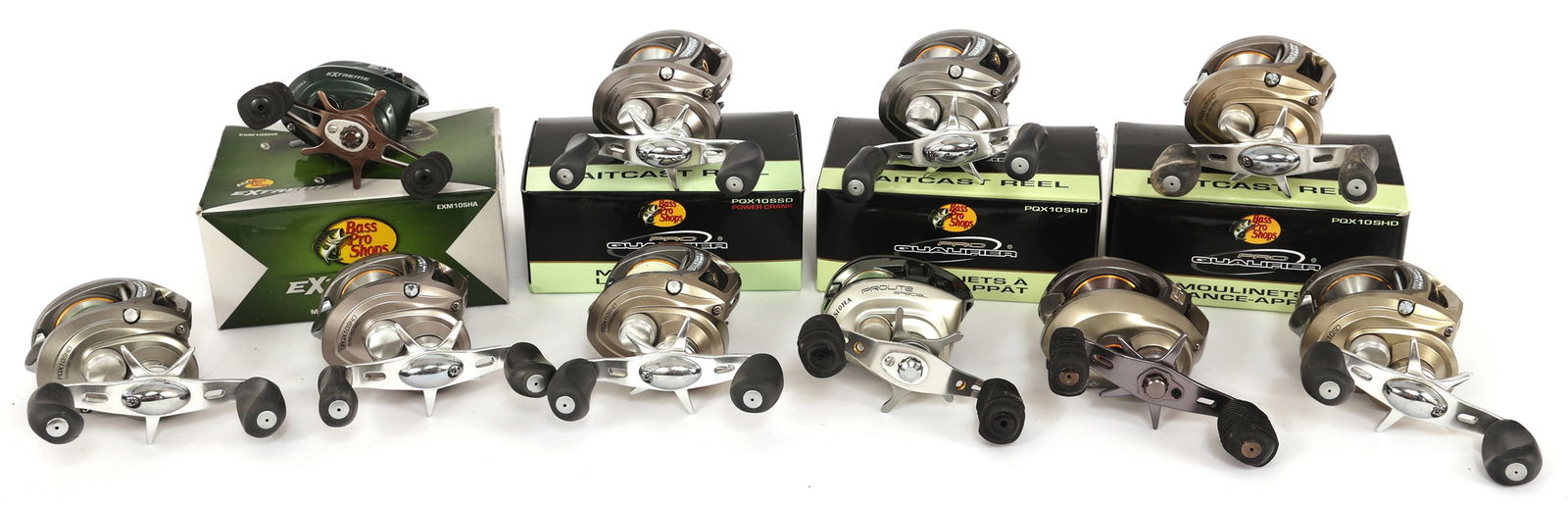 BASS PRO SHOP SPINNING FISHING REELS (1 of 4)