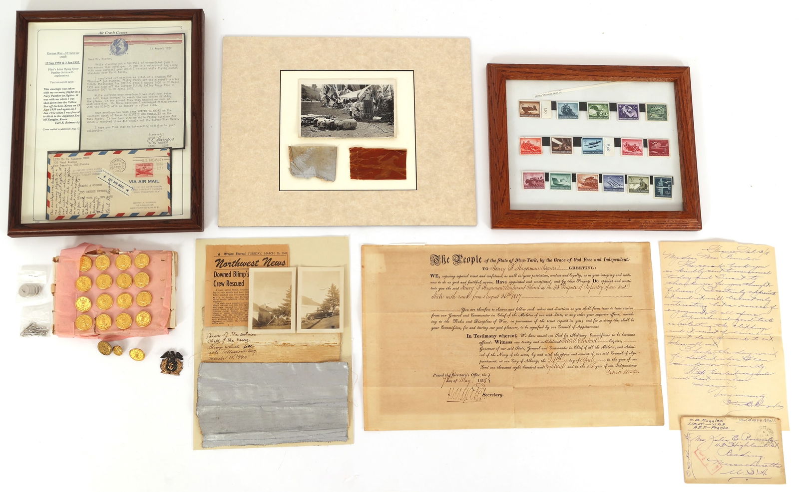 MILITARY EPHEMERA AND ARTIFACTS (1 of 6)