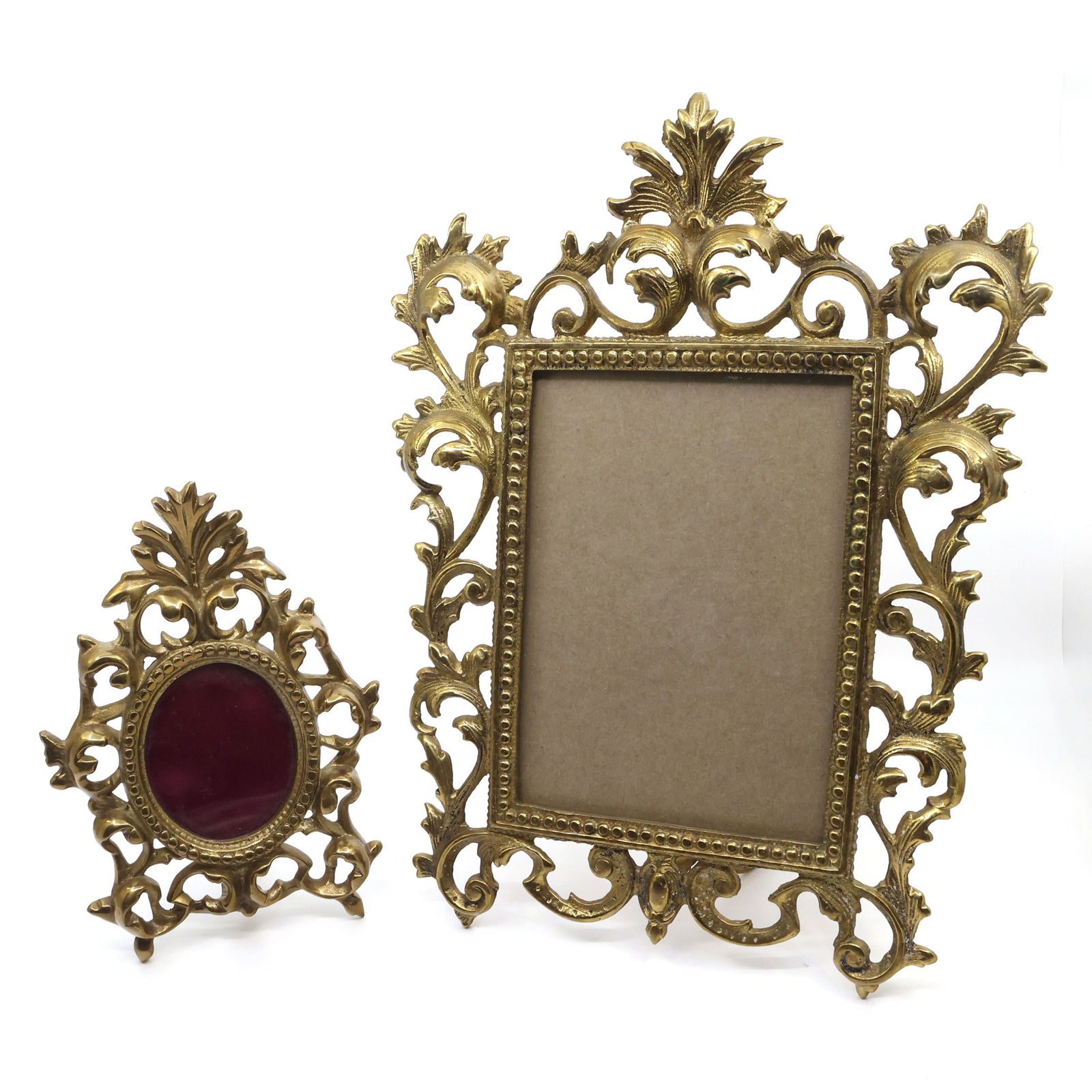 DECORATIVE BRASS PHOTO FRAMES (1 of 5)