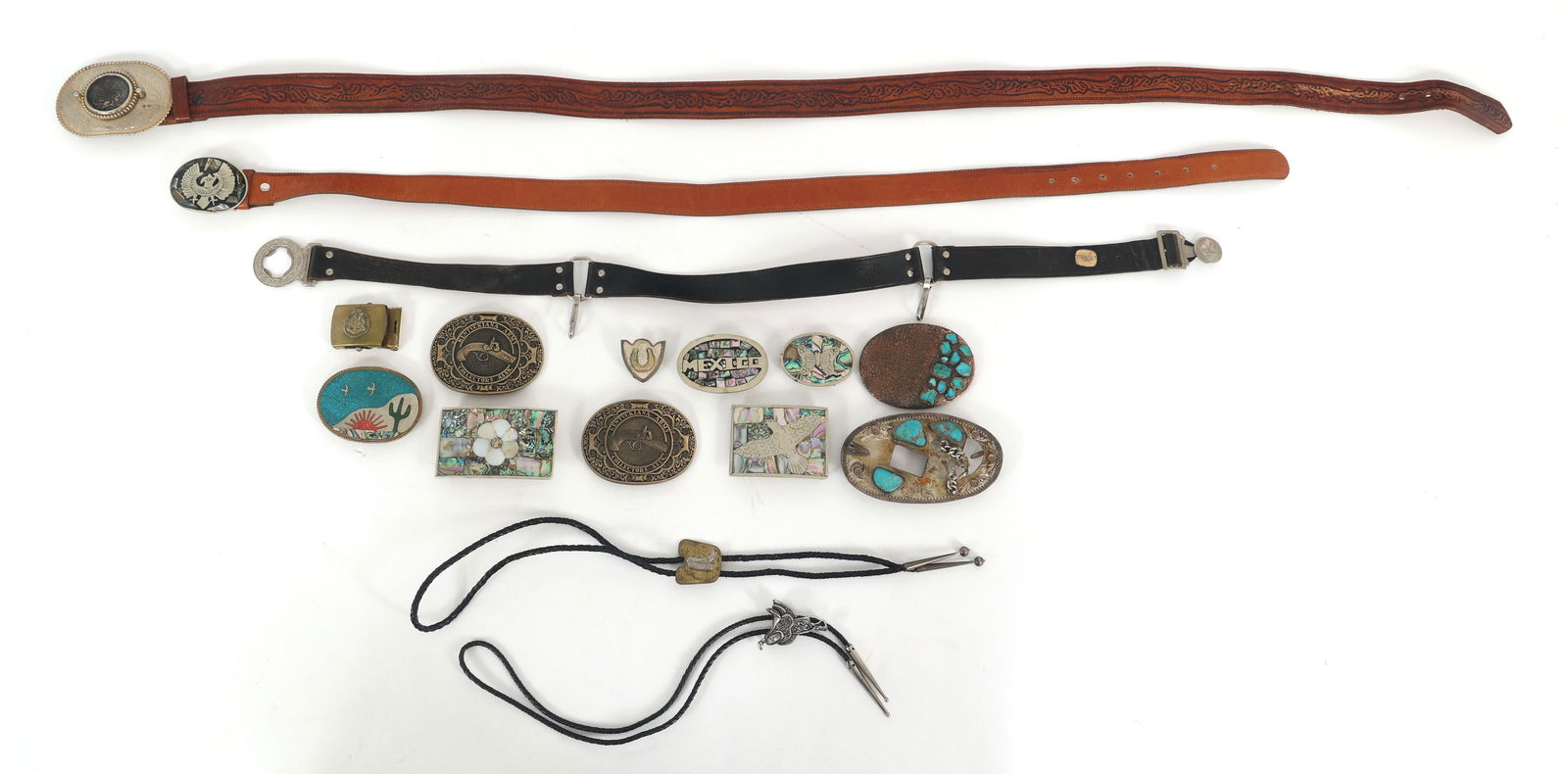 BOLOS, BELTS & BUCKLES (1 of 6)