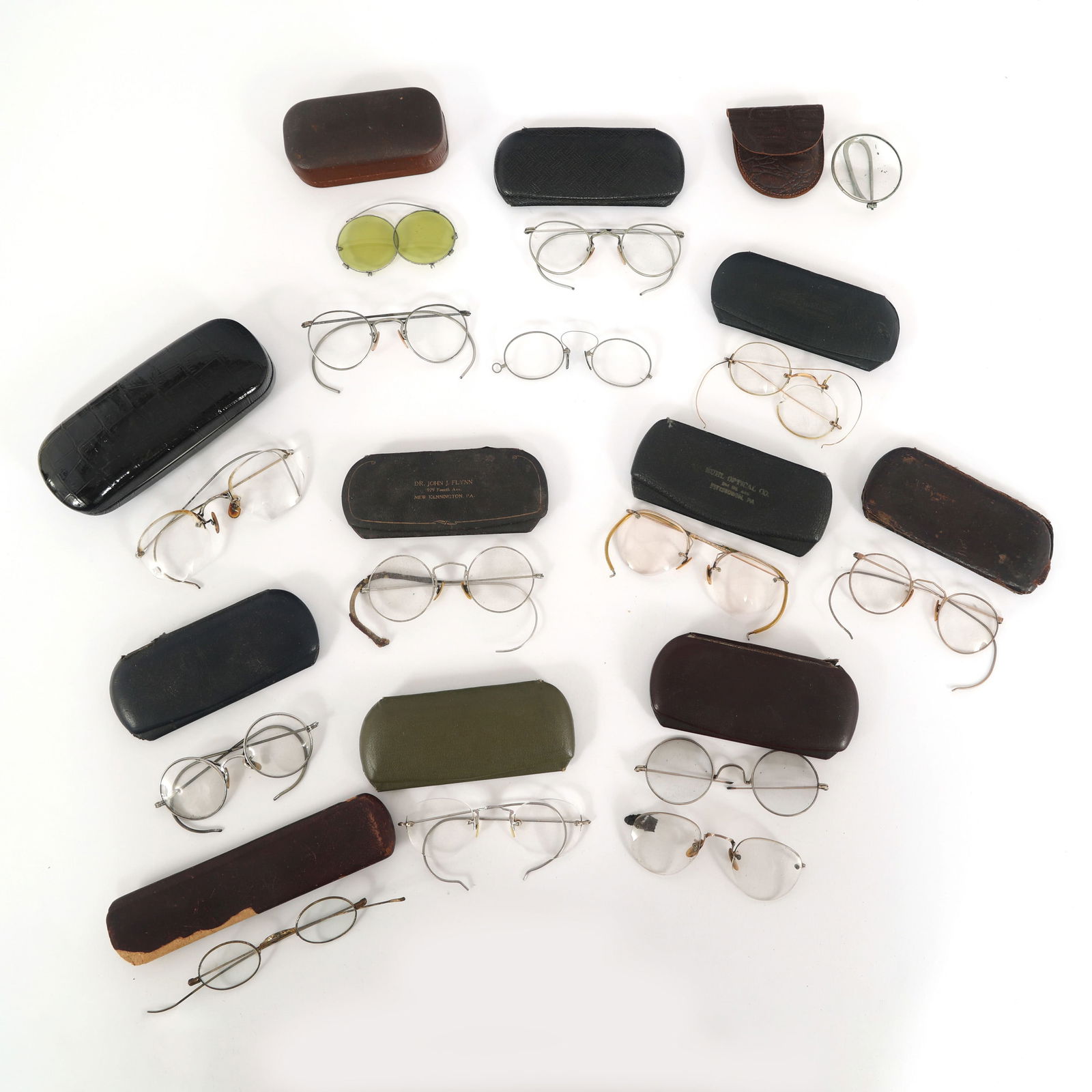 19TH & 20TH CENTURY EYEGLASSES AND SPECTACLES (1 of 5)