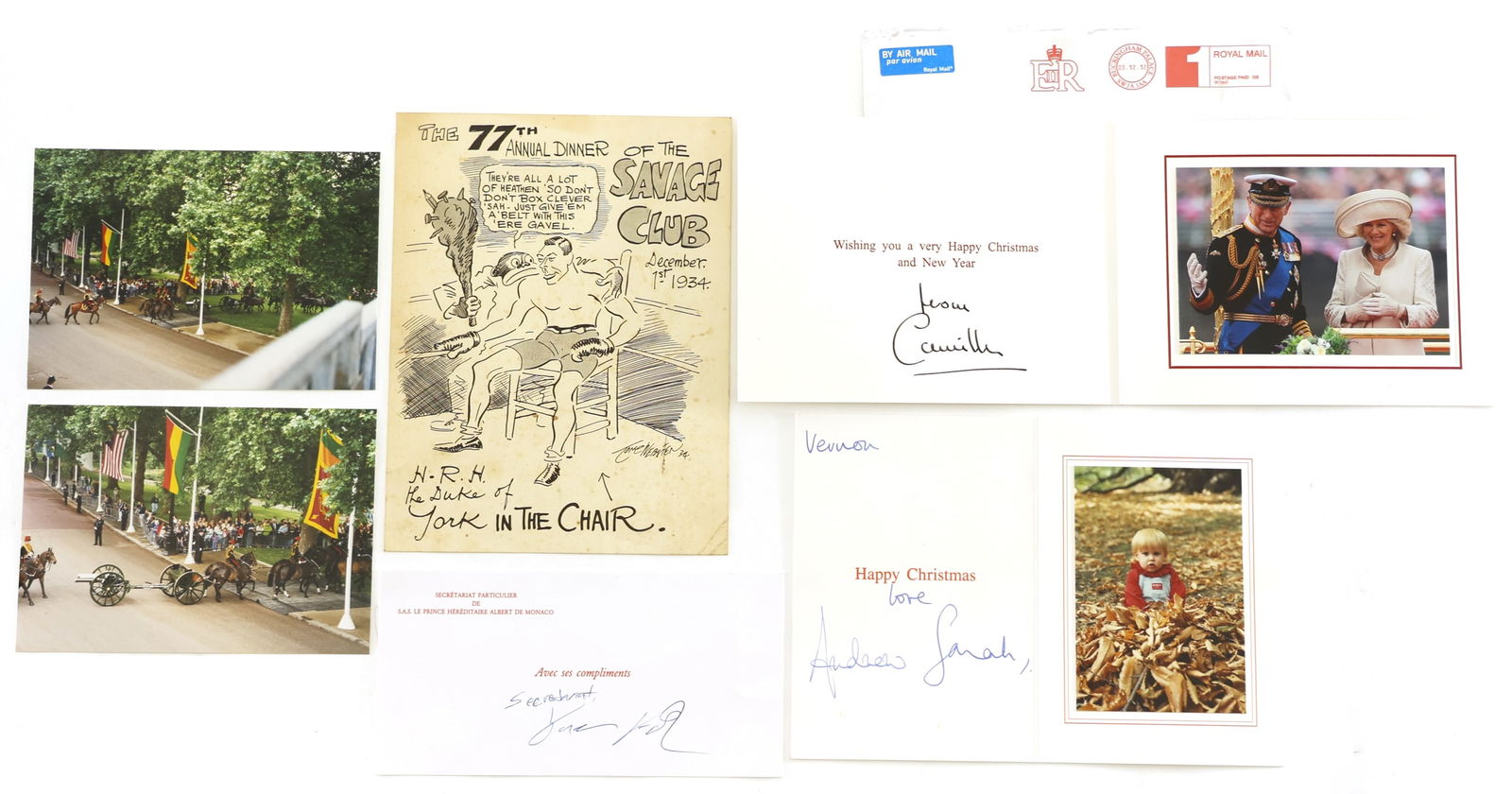 ROYAL EPHEMERA & AUTOGRAPHS (1 of 5)