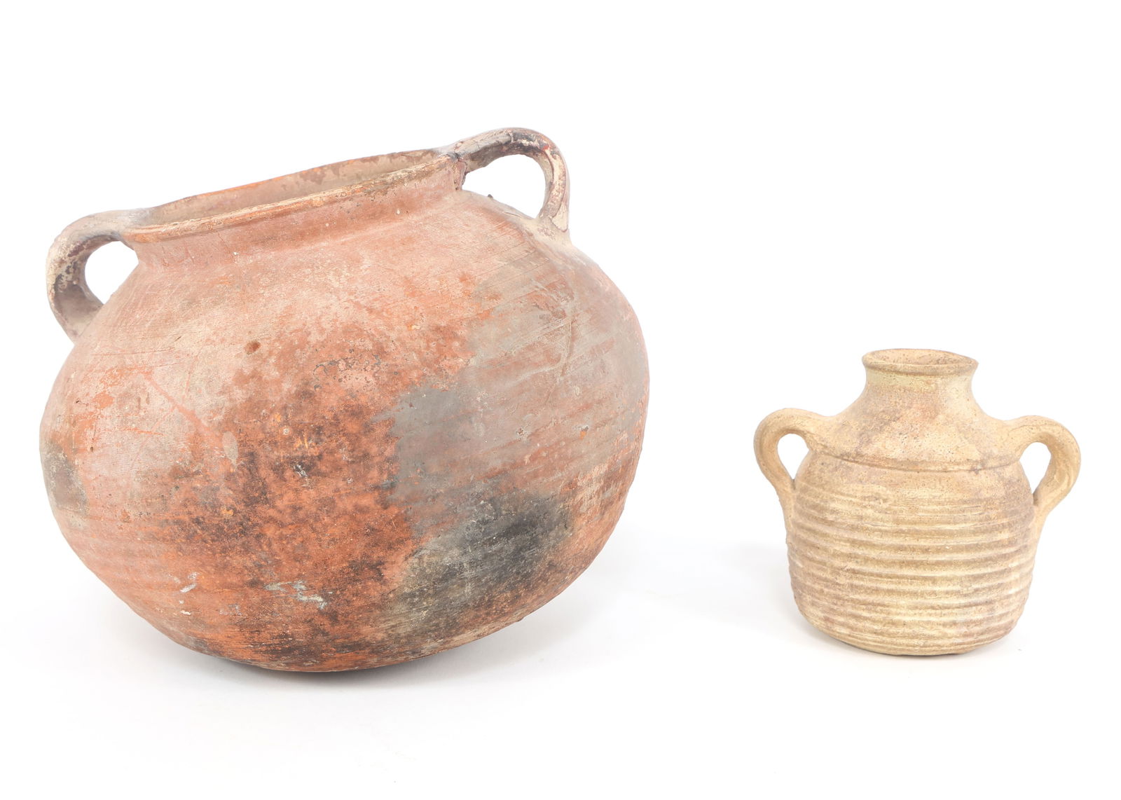 CERAMIC DOUBLE HANDLE VESSELS (1 of 6)