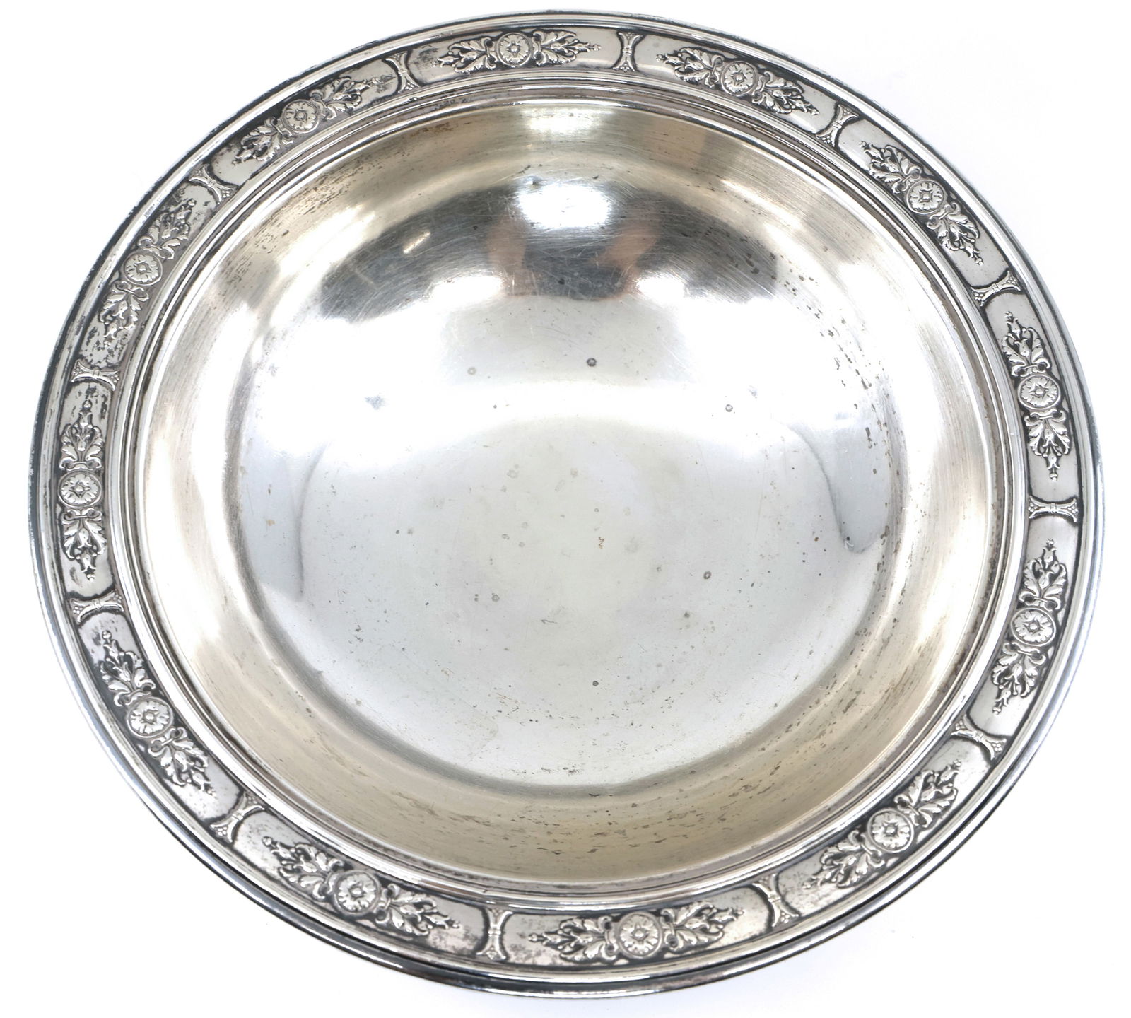 INTERNATIONAL SILVER CO. STERLING SILVER SERVING BOWL (1 of 4)