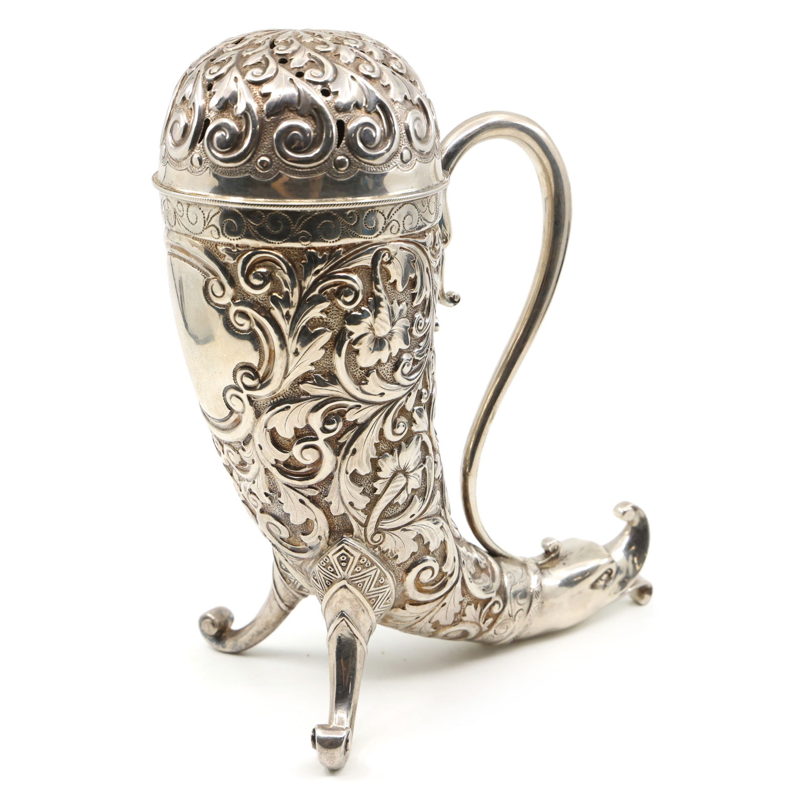 HAMILTON & INCHES STERLING SILVER SUGAR CASTER (1 of 3)