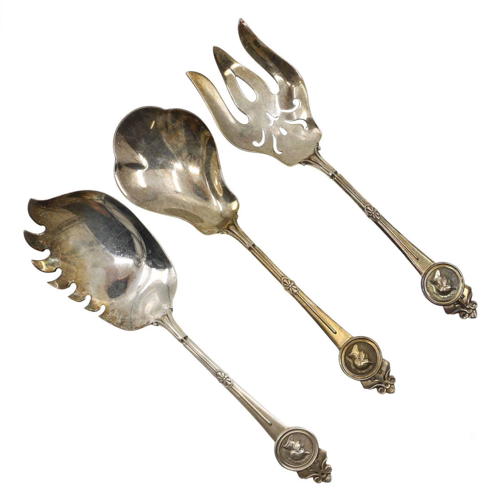 GORHAM STERLING SILVER SERVING PIECES (1 of 4)