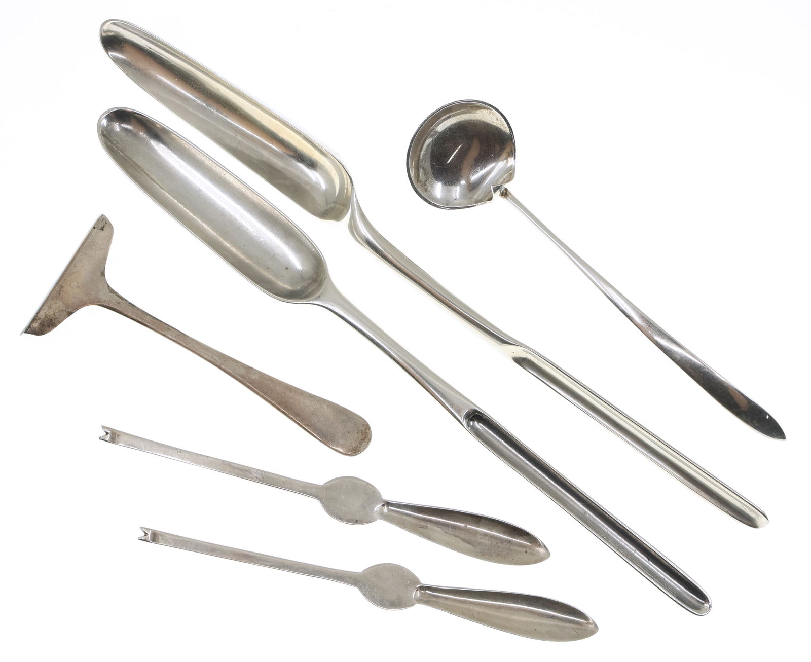 ENGLISH STERLING SILVER FLATWARE (1 of 6)