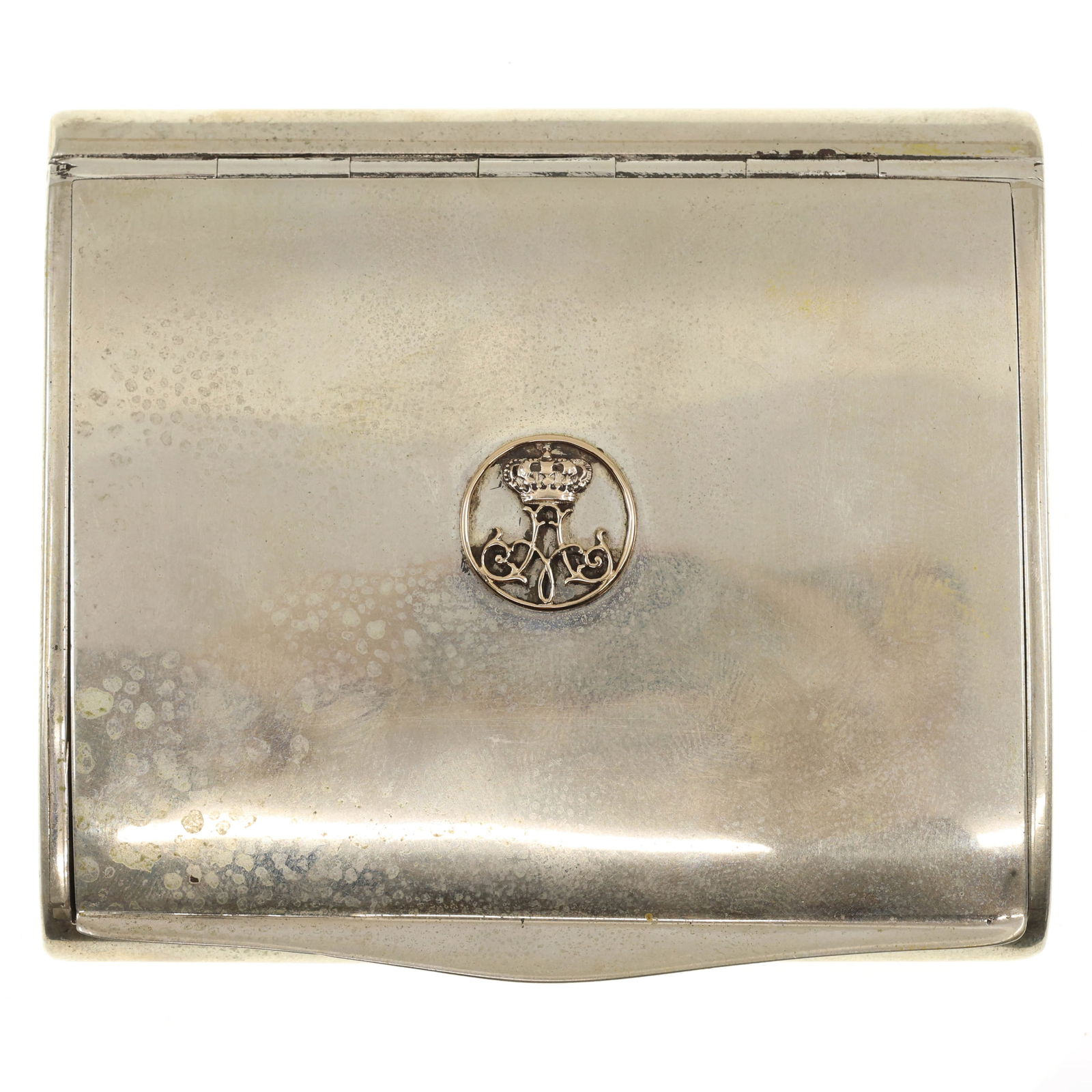 AUSTRIAN .800 SILVER CIGARETTE CASE (1 of 5)