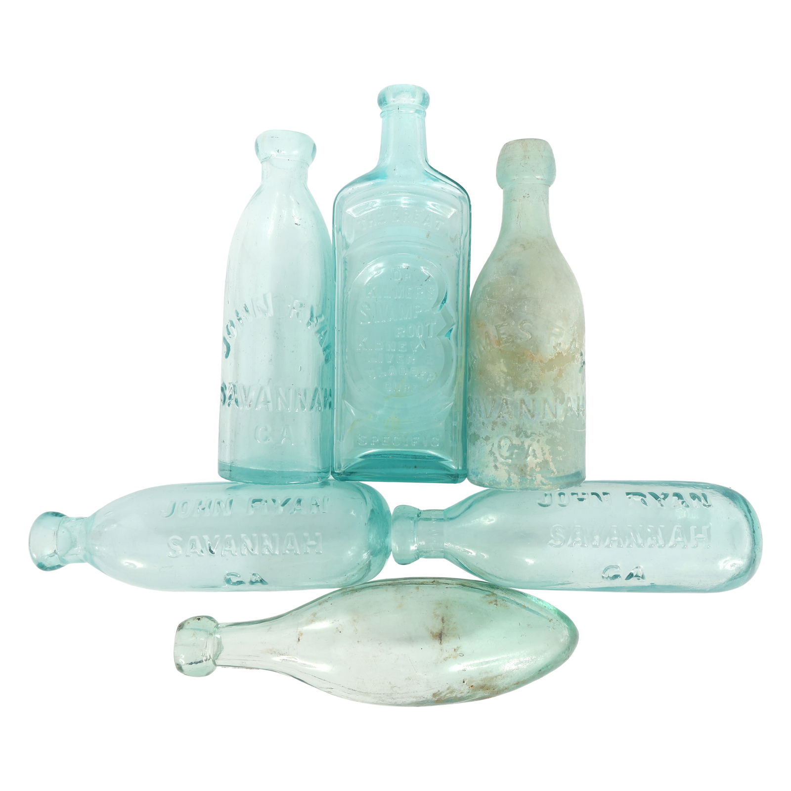 RECOVERED GLASS BOTTLES (1 of 14)