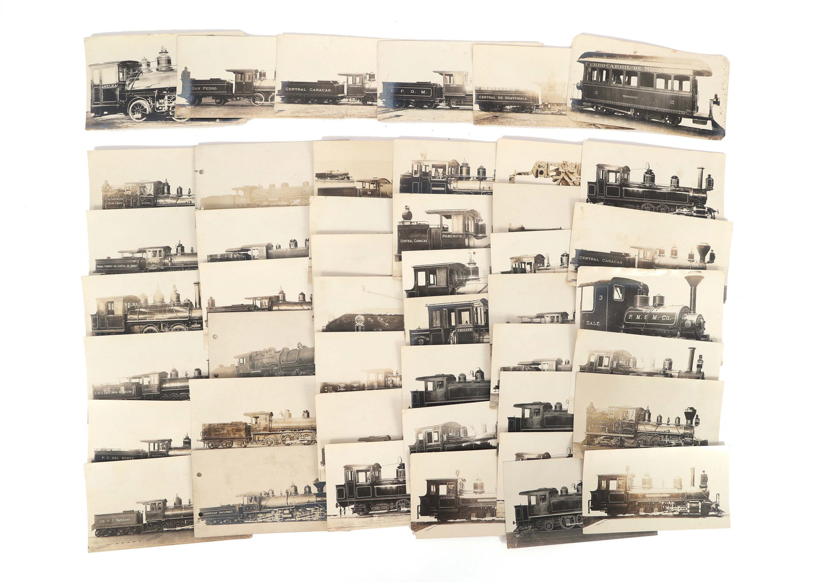 EARLY 20TH C. BALDWIN LOCOMOTIVE WORKS SPEC PHOTOS: EARLY 20TH C. BALDWIN LOCOMOTIVE WORKS SPEC PHOTOS Early 20th century Baldwin Locomotive Works Specification photo prints: (42) photo prints with no specifications on the verso (4)