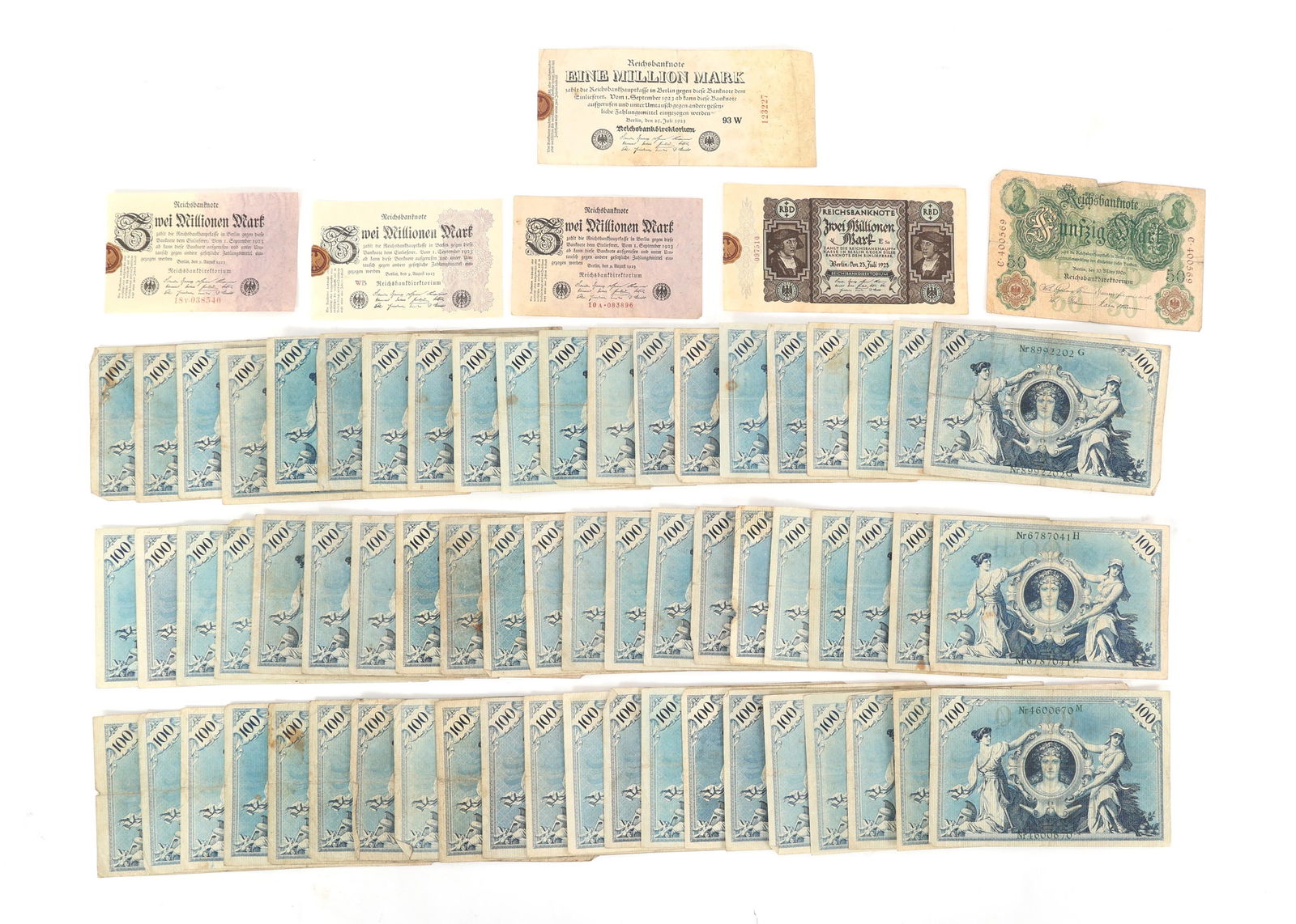EARLY 20TH C. GERMAN BANKNOTES (1 of 6)
