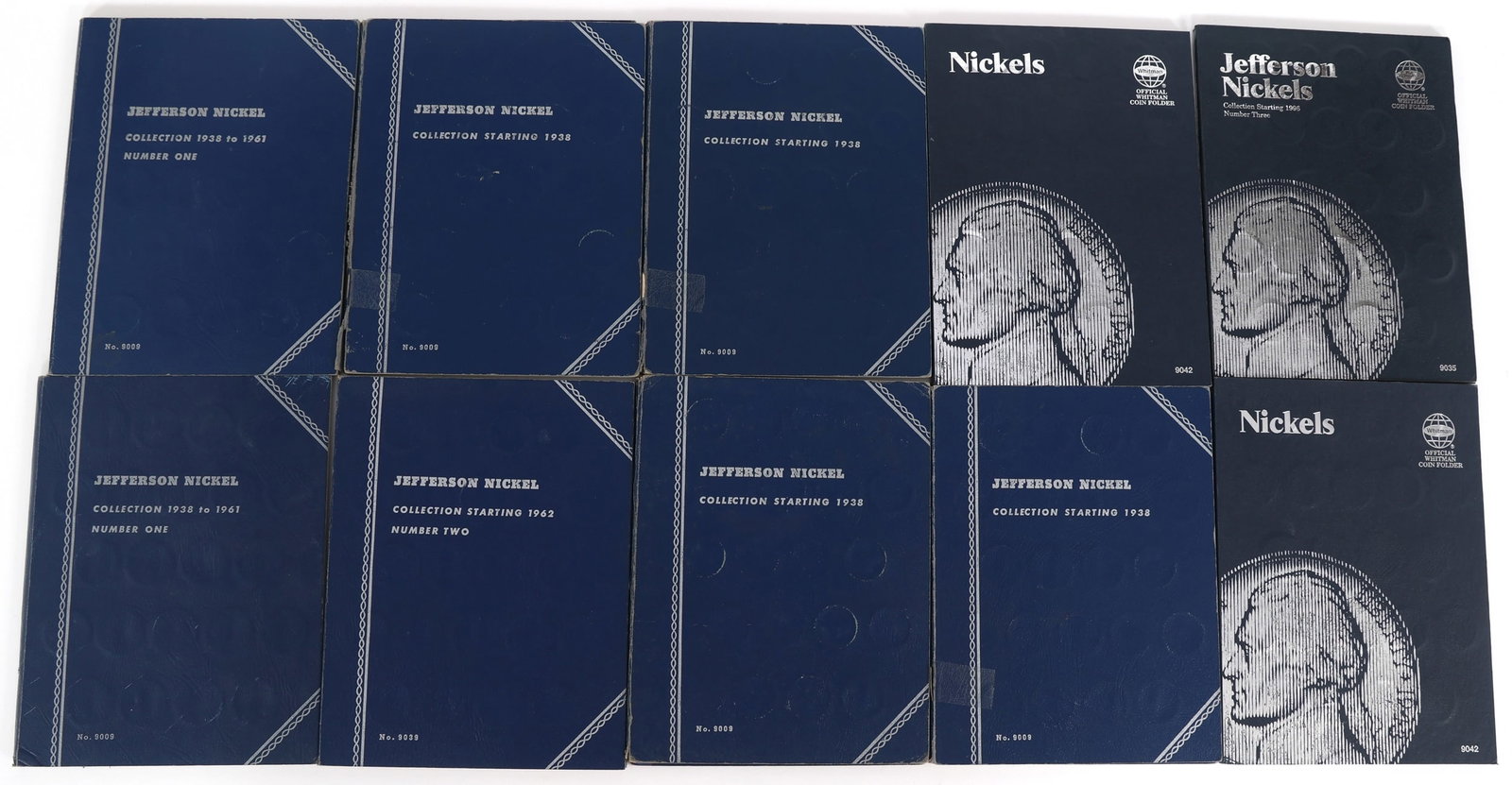 1938-1996 US JEFFERSON 5C COIN SETS - PARTIAL & FULL: 1938-1996 US JEFFERSON 5C COIN SETS - PARTIAL & FULL 1938-1996 United States Jefferson 5c coin sets. Includes both full and partial sets.