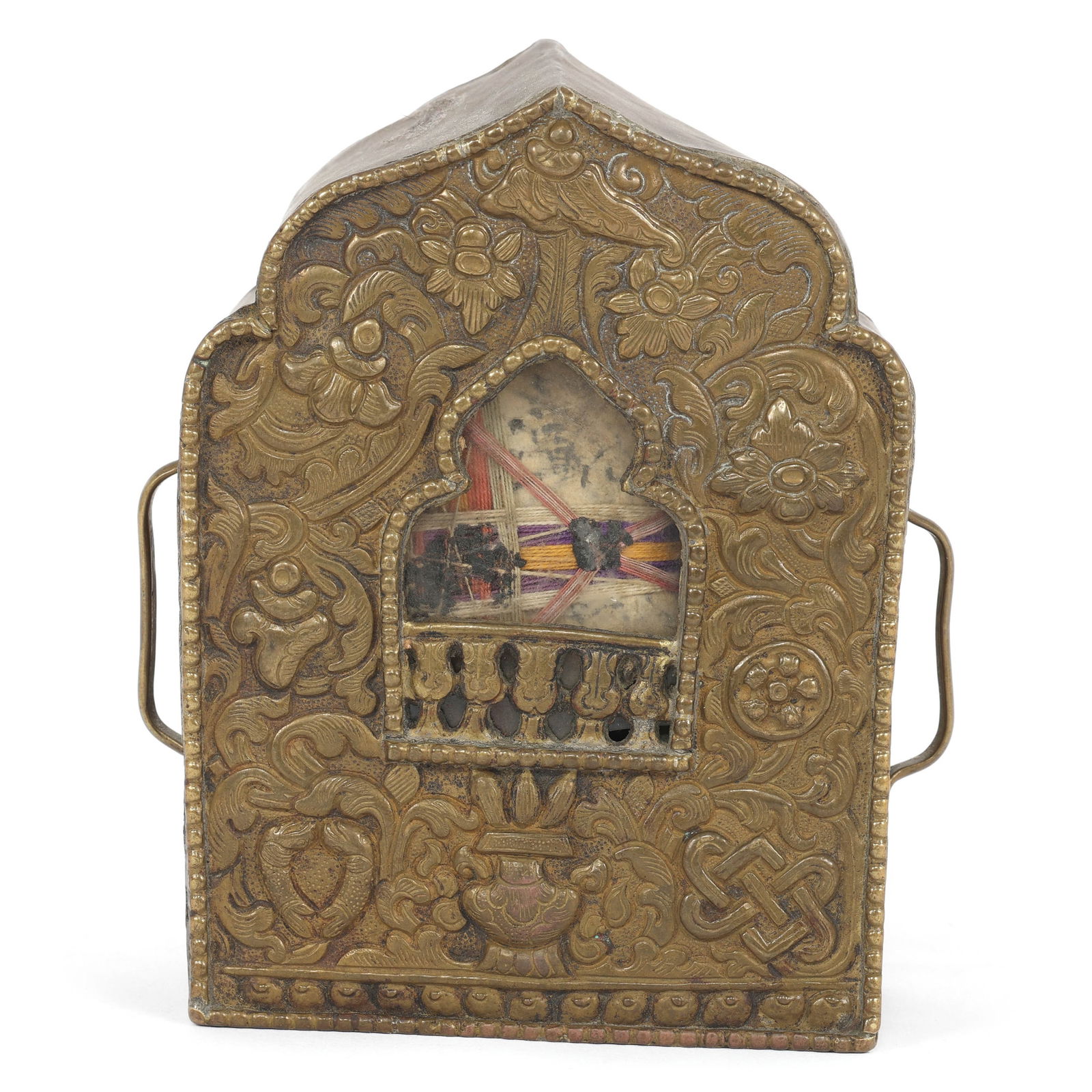 TIBETAN GAU AMULET BOX PRAYER SHRINE (1 of 7)