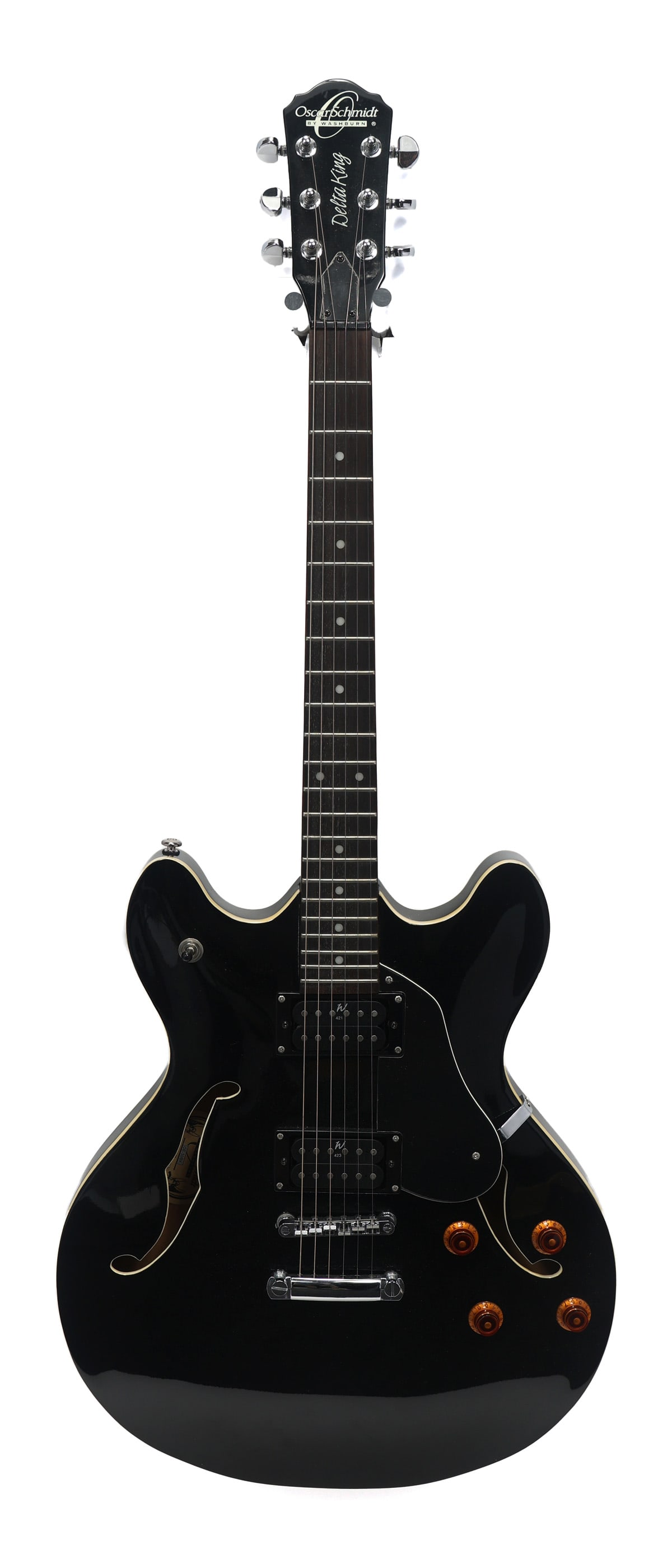 WASHBURN OSCAR SCHMIDT DELTA KING ELECTRIC GUITAR (1 of 11)