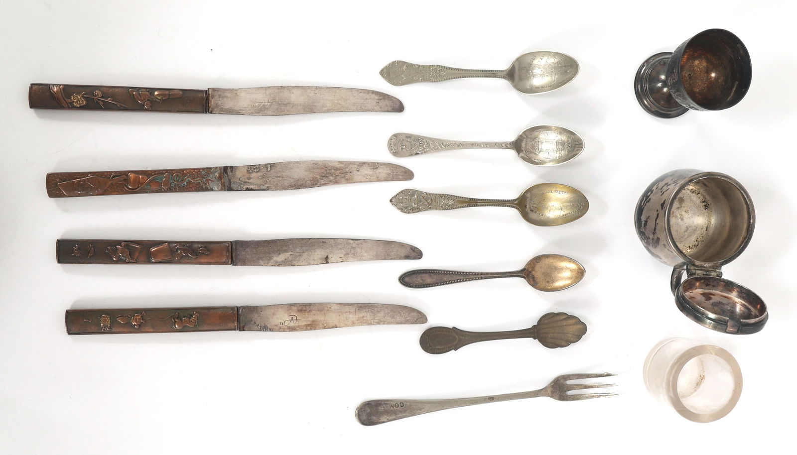 20TH C. SILVER-TONE FLATWARE & SERVING PIECES (1 of 4)