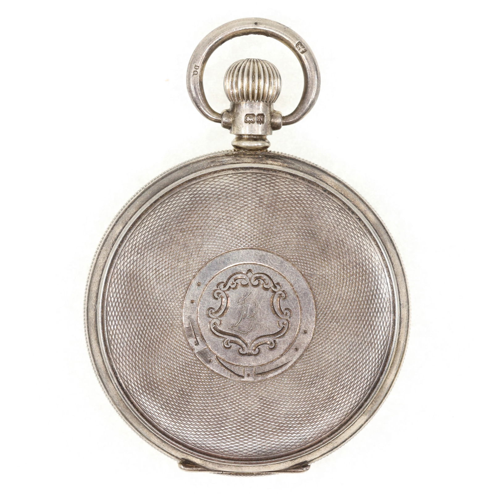 MENS ELGIN STERLING SILVER HUNTERS CASE POCKET WATCH (1 of 9)