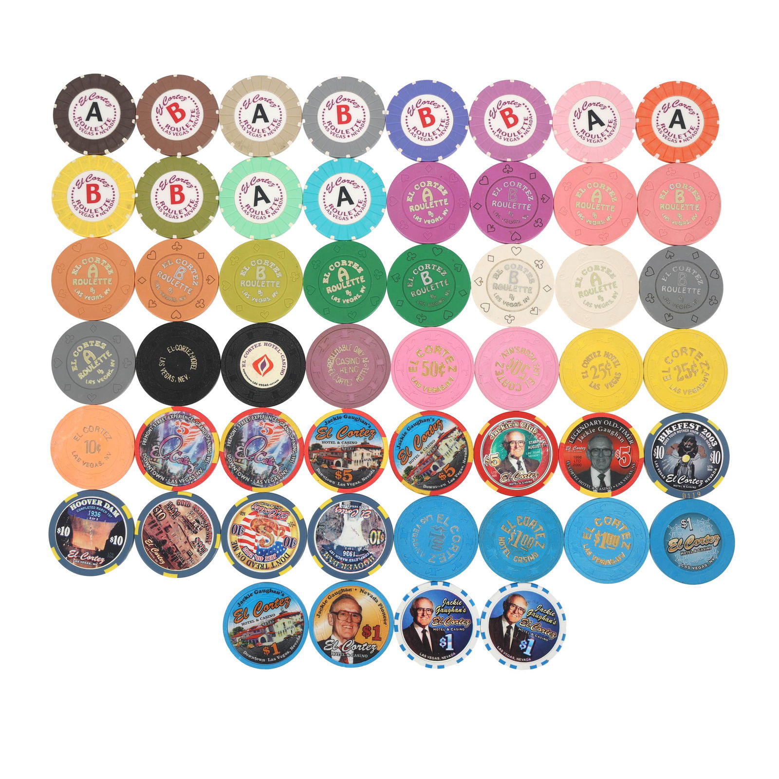 EL CORTEZ CASINO CHIPS (1 of 6)