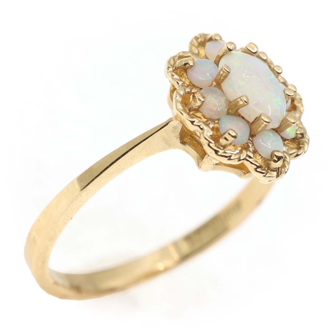 10K YELLOW GOLD OPAL FASHION RING (1 of 3)