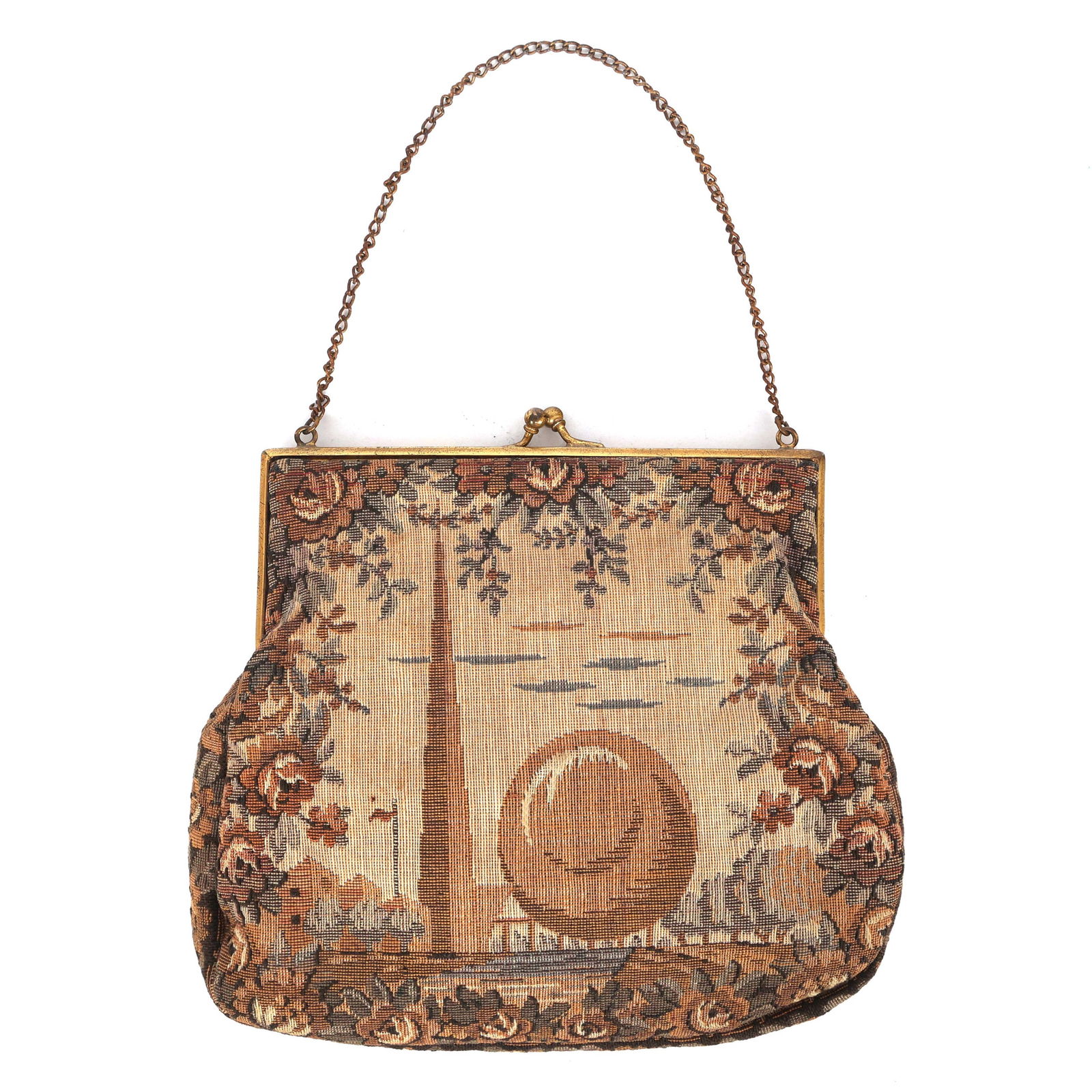 NEW YORK WORLD'S FAIR 1939 EMBROIDERED TAPESTRY PURSE (1 of 3)