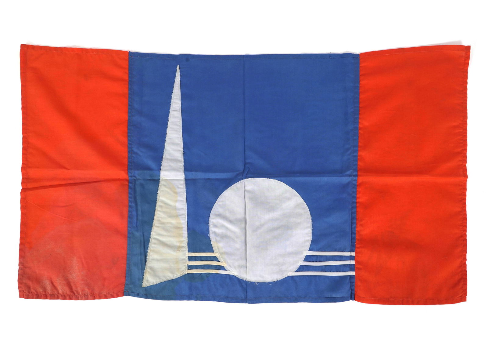 NEW YORK WORLD'S FAIR 1939 HANDMADE SOUVENIR FLAG (1 of 10)
