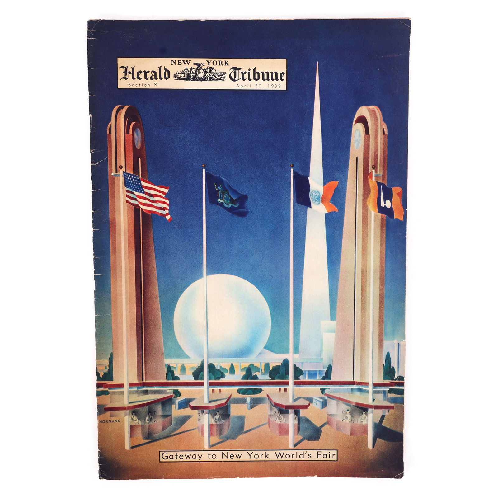 NEW YORK WORLD'S FAIR 1939 NEW YORK HERALD TRIBUNE (1 of 3)