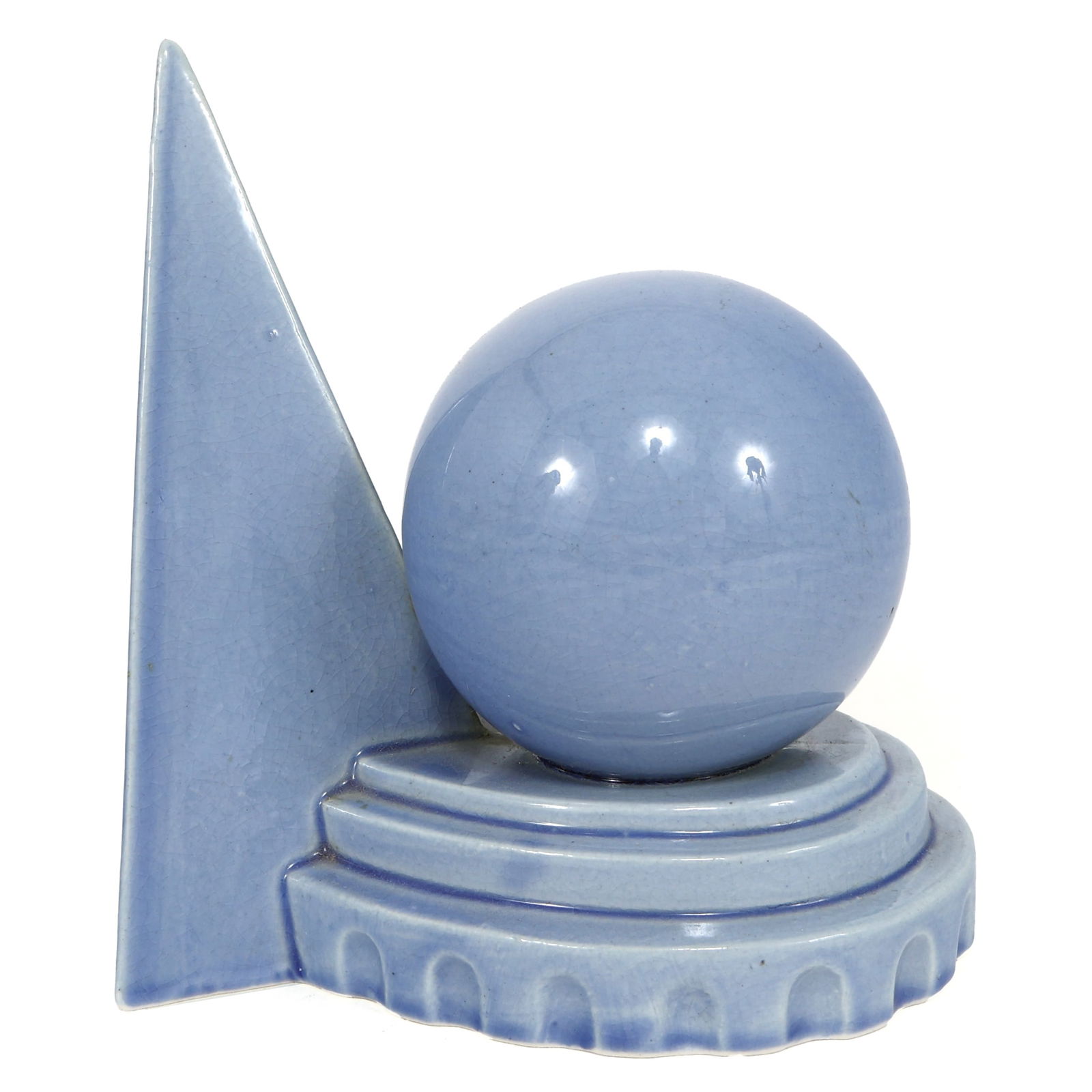 NEW YORK WORLD'S FAIR 1939 TRYLON & PERISPHERE CERAMIC (1 of 5)