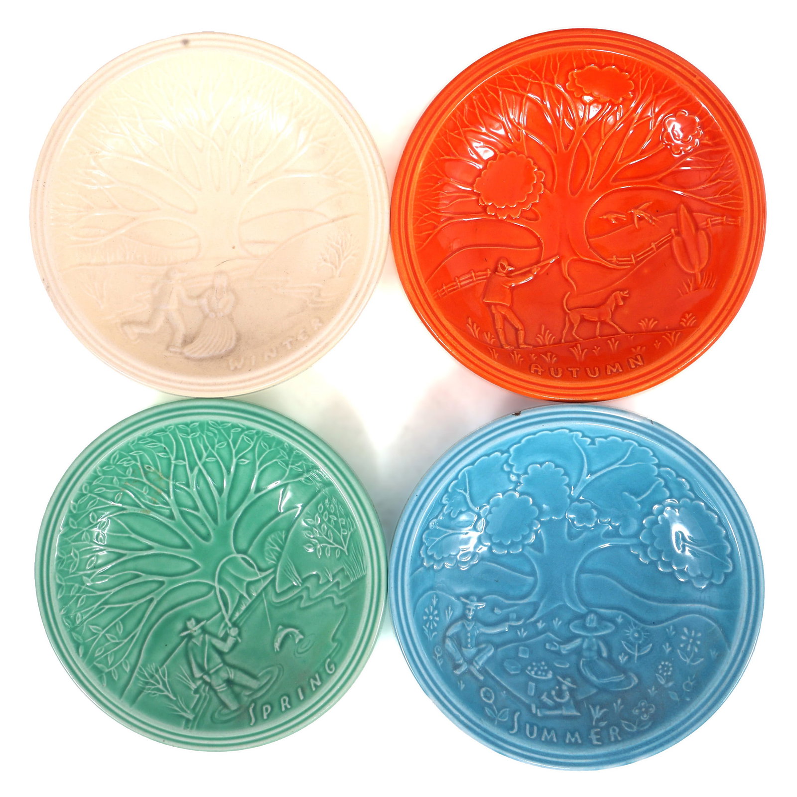 NY WORLD'S FAIR 1939 AMERICAN POTTER EXHIBIT 4" BOWLS (1 of 14)