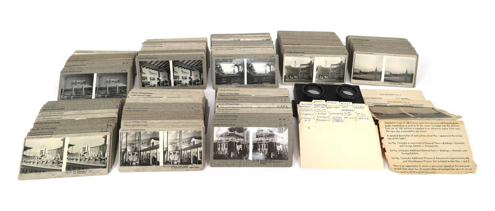NEW YORK WORLD'S FAIR 1939 STEREOVIEWS & STEREOSCOPE (1 of 12)