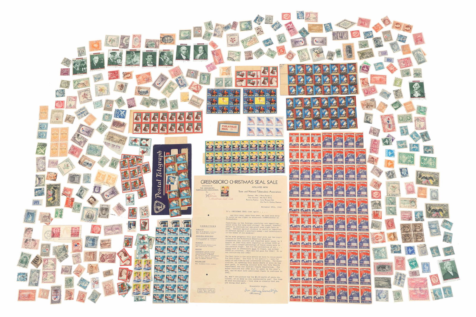 INTERNATIONAL STAMP BONANZA LOT (1 of 10)