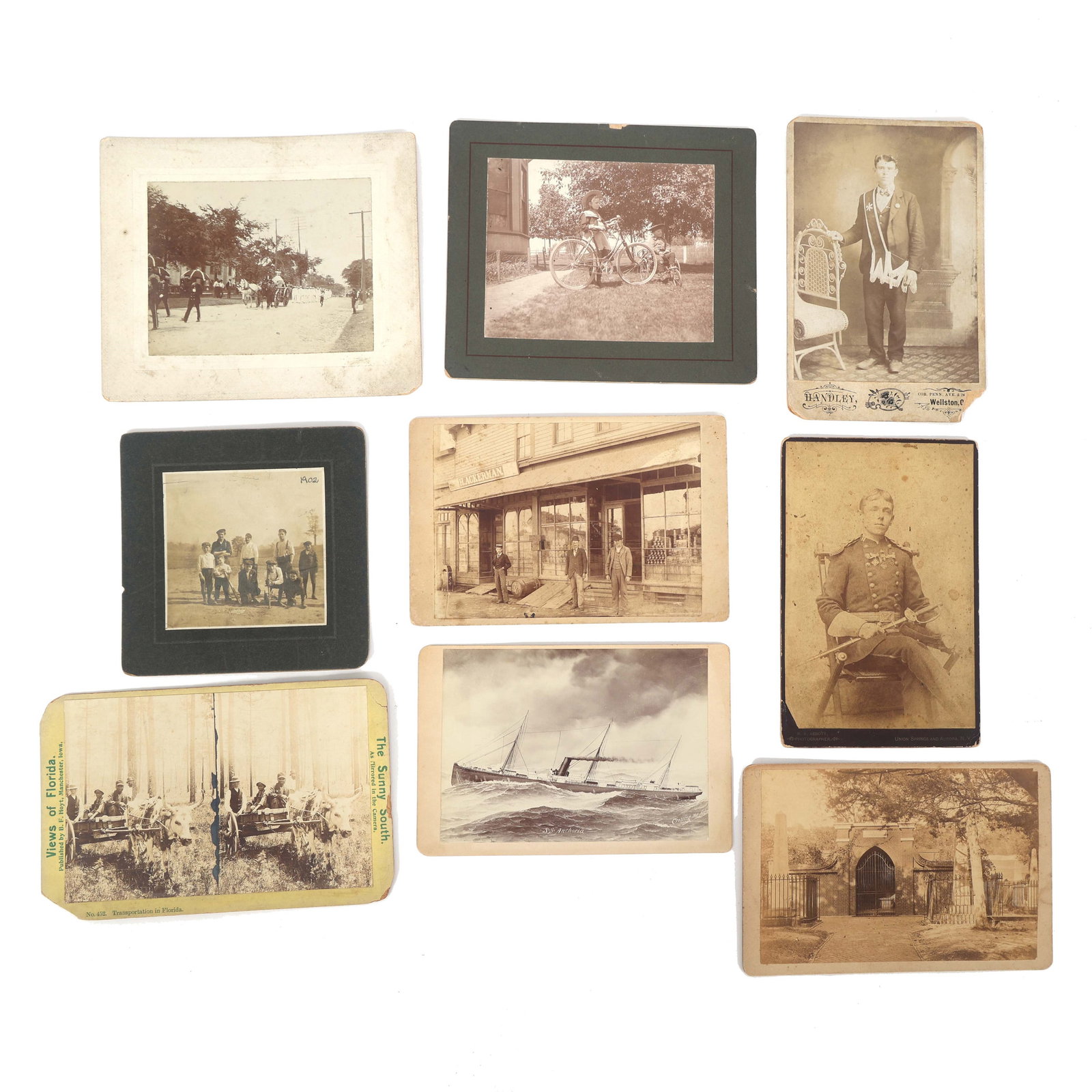 19TH & 20TH C. CABINET CARDS (1 of 4)