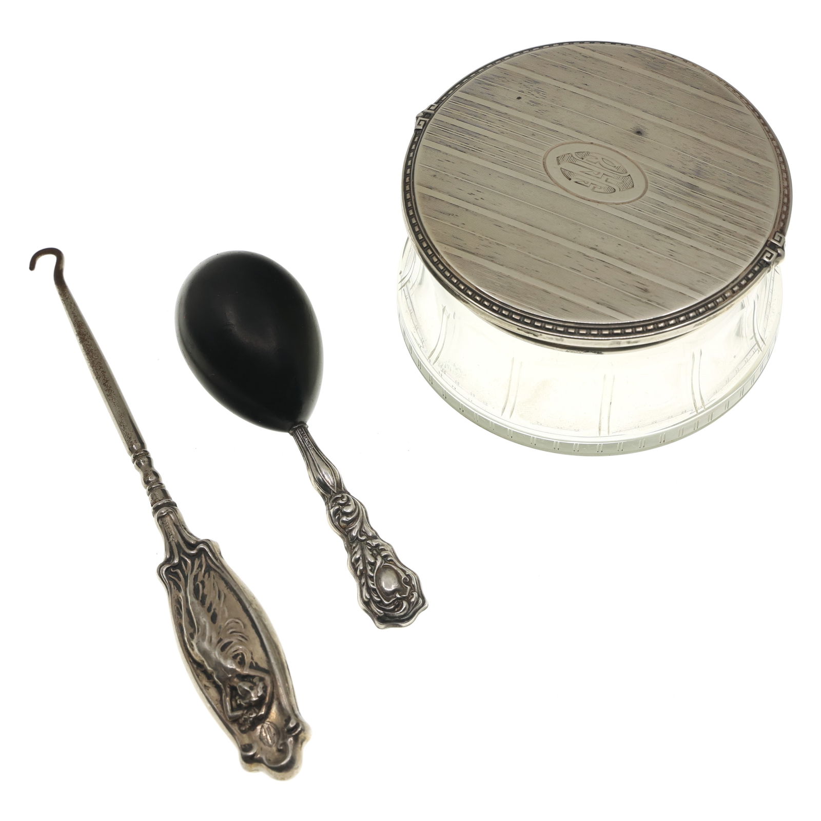 STERLING SILVER DRESSER ITEMS (1 of 10)