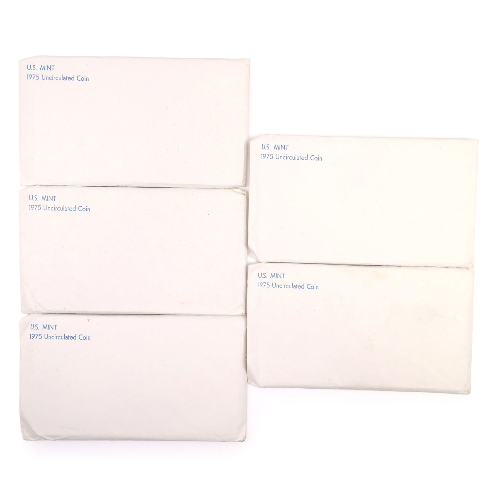 1975 US MINT COIN SETS - PHILADELPHIA & DENVER (1 of 11)