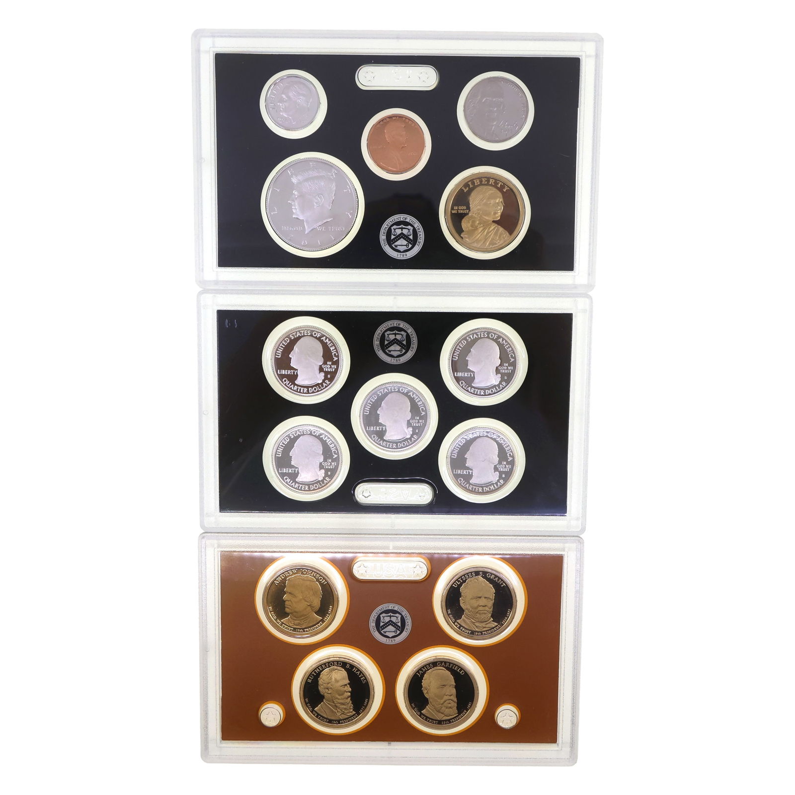 2011-S US MINT SILVER PROOF COIN SET (1 of 10)