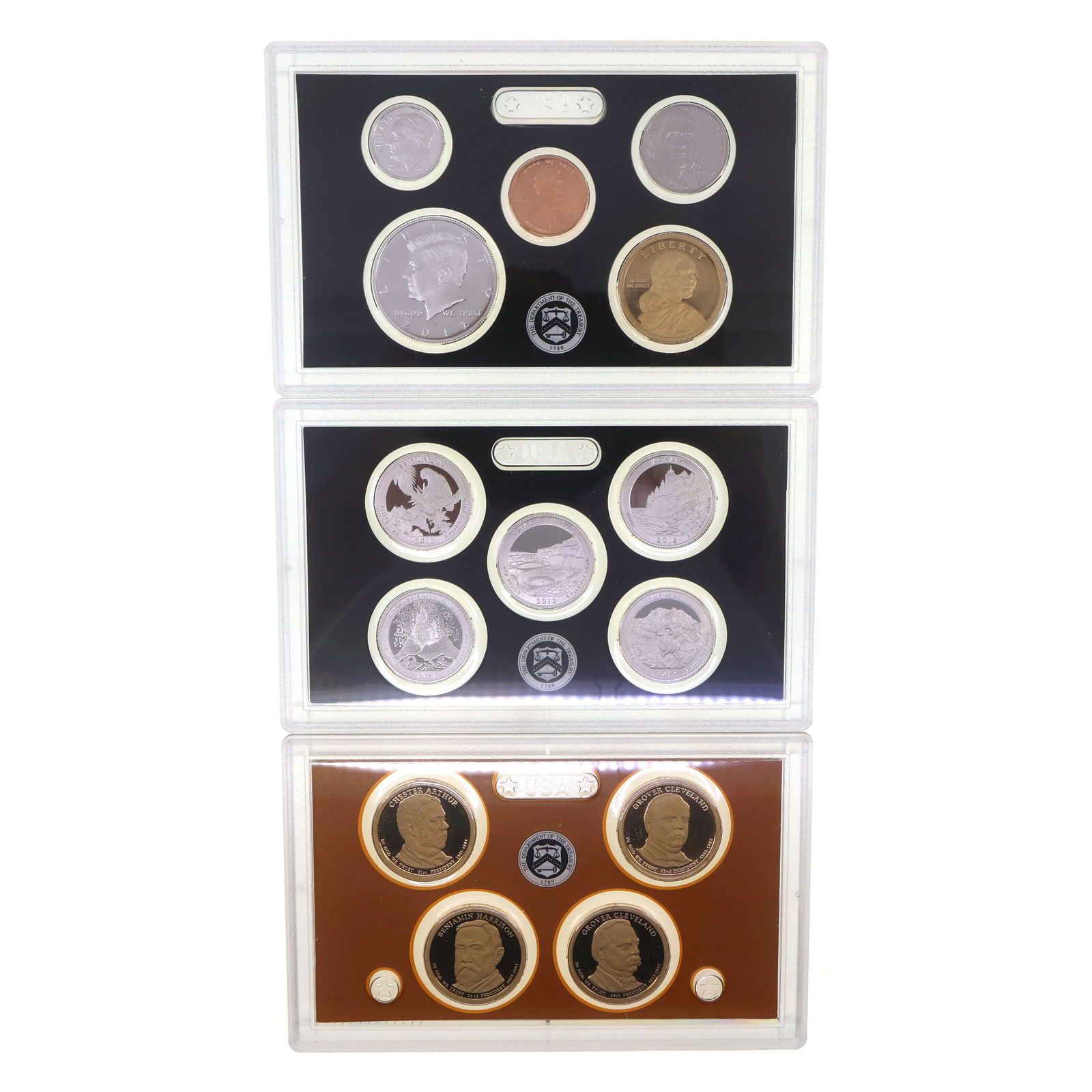 2012-S US MINT SILVER PROOF COIN SET (1 of 8)