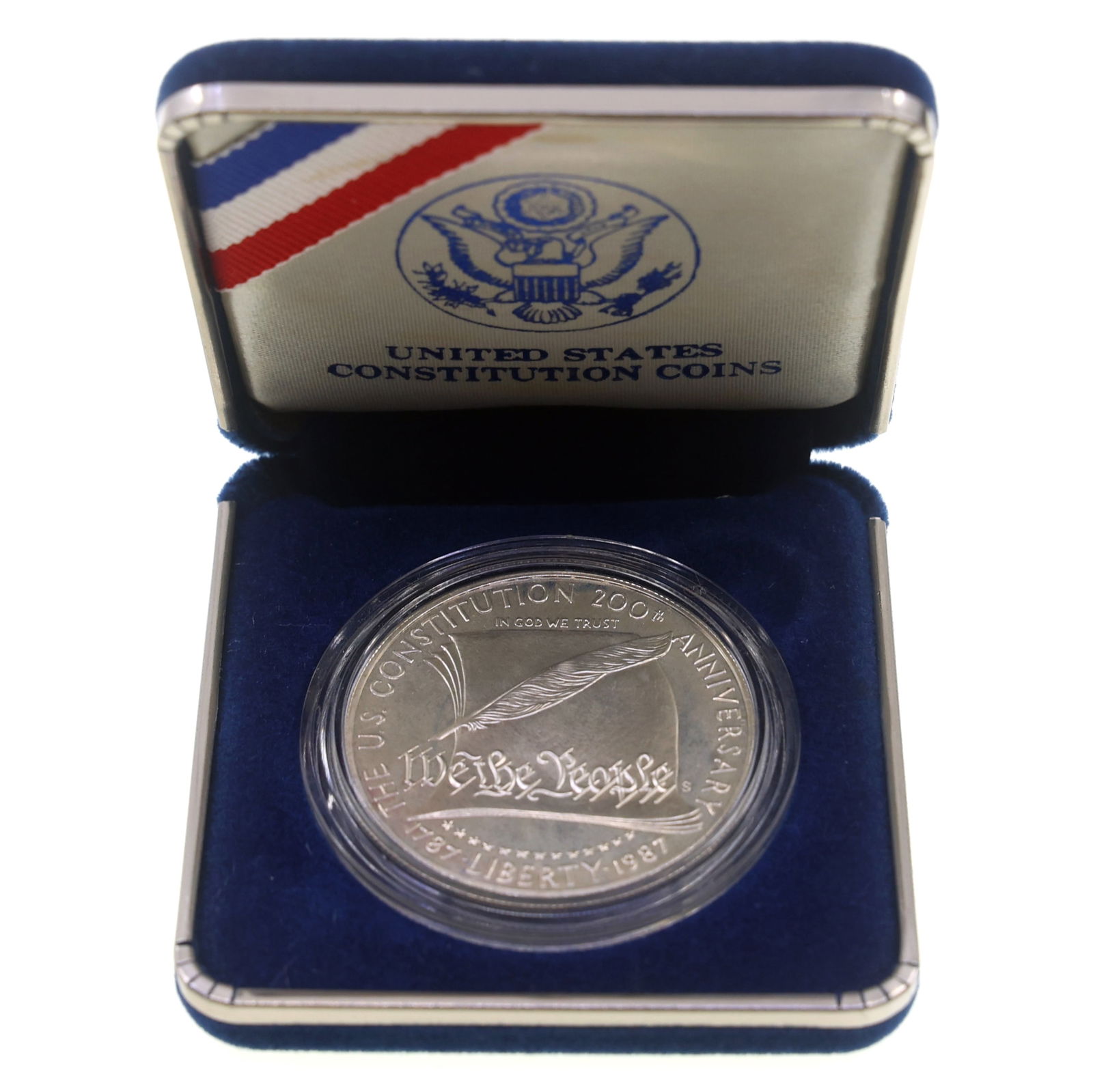 1987 US SILVER CONSTITUTION PROOF COIN (1 of 6)