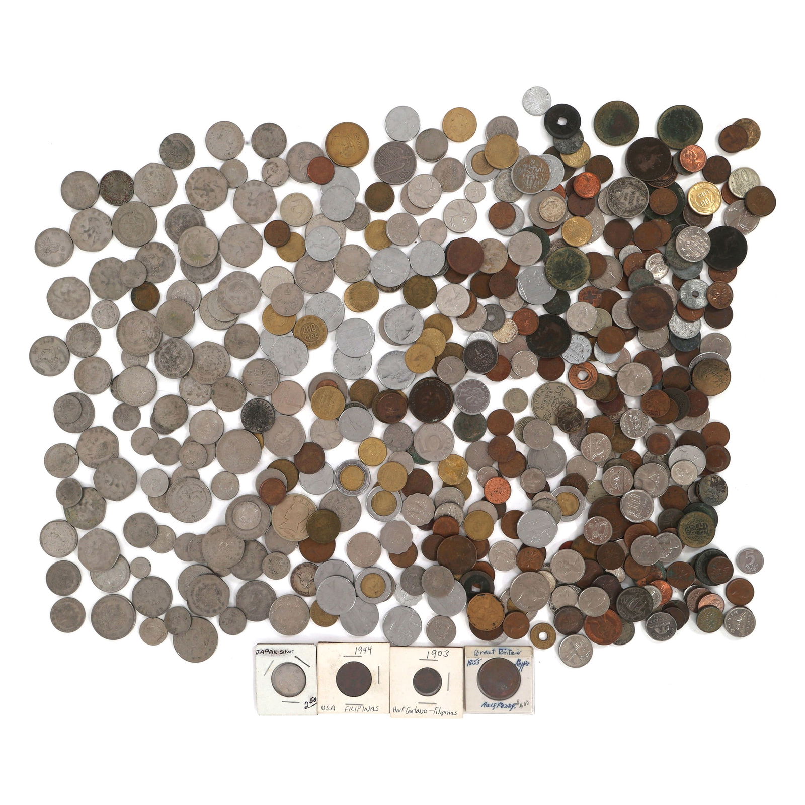 WORLD COINS BONANZA LOT - 5.5 LBS (1 of 4)