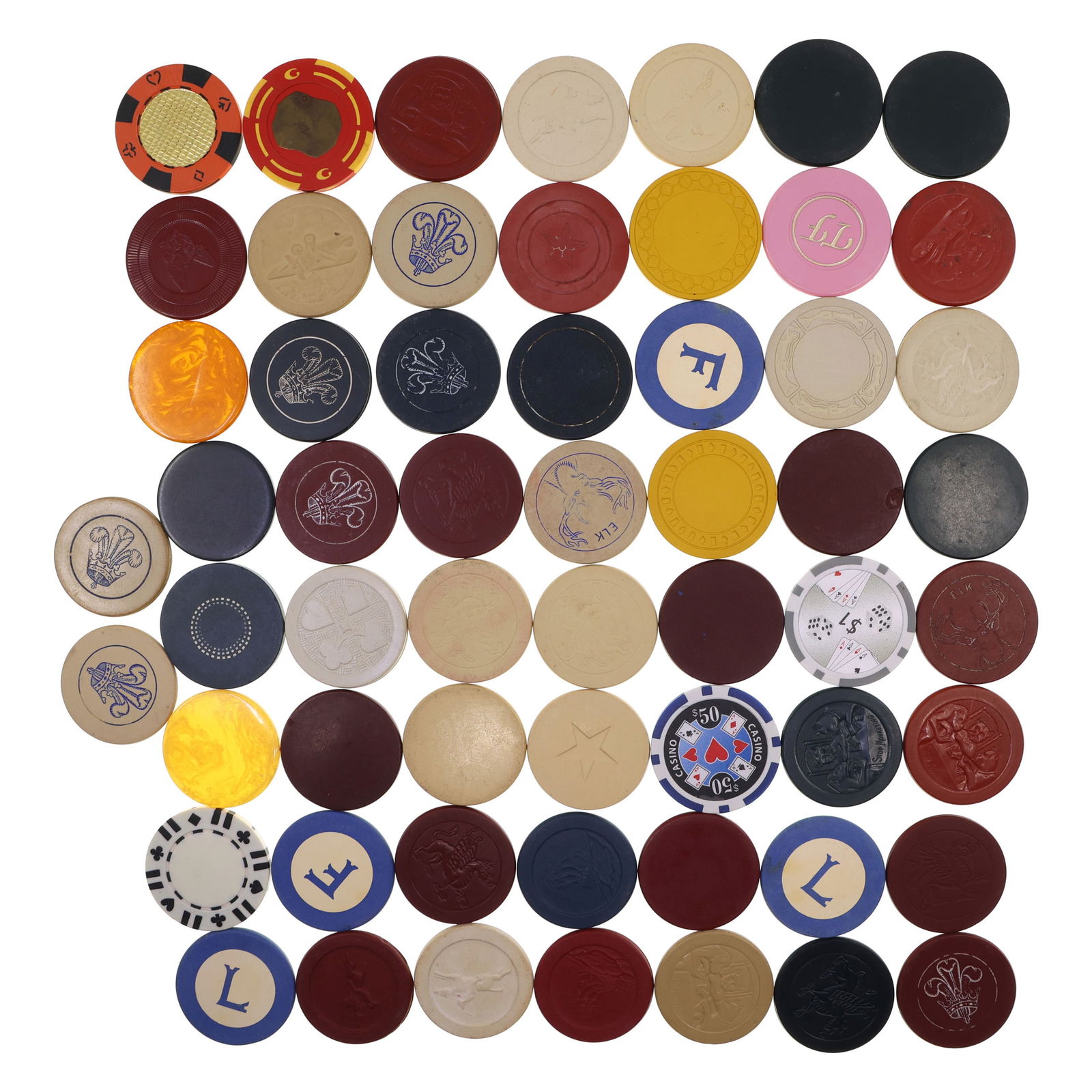 GAMING CHIPS & TOKENS (1 of 6)