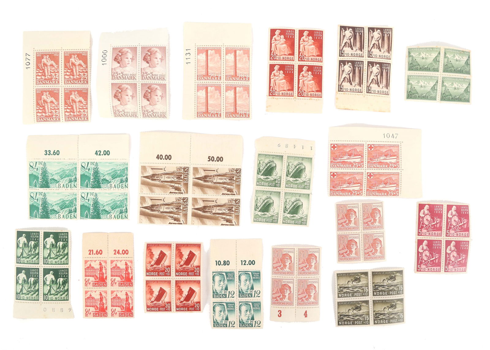 20TH C. EUROPEAN STAMPS (1 of 5)
