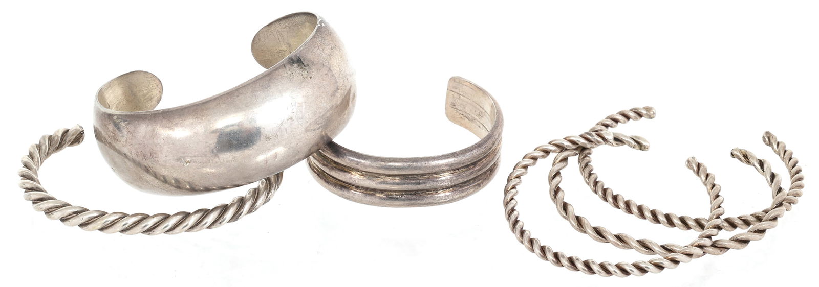 STERLING SILVER CUFF BRACELETS (1 of 9)