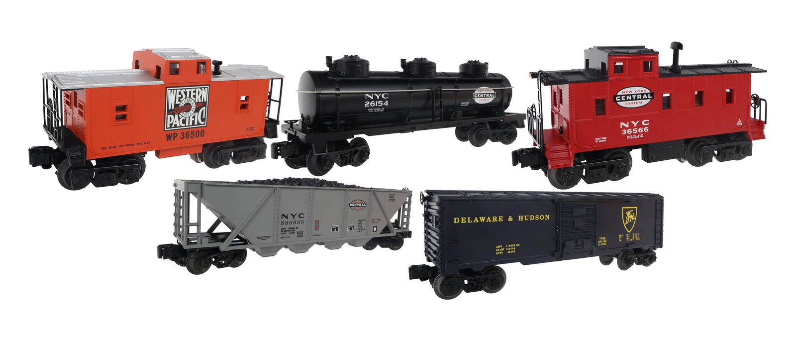 LIONEL O GAUGE TRAIN CARS - LOT OF 5 (1 of 20)