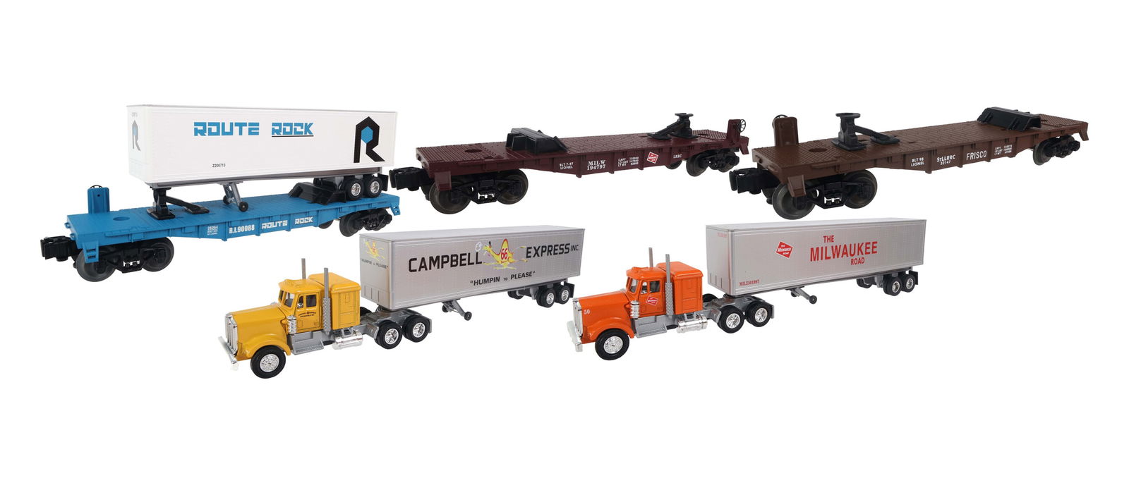 LIONEL O GAUGE TRAIN CARS - LOT OF 5 (1 of 20)