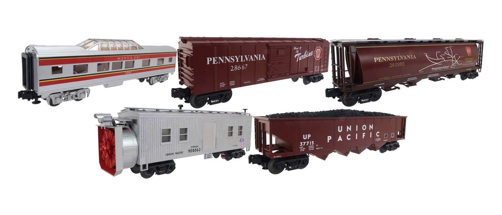 MTH RAIL KING O GAUGE TRAIN CARS - LOT OF 5 (1 of 20)