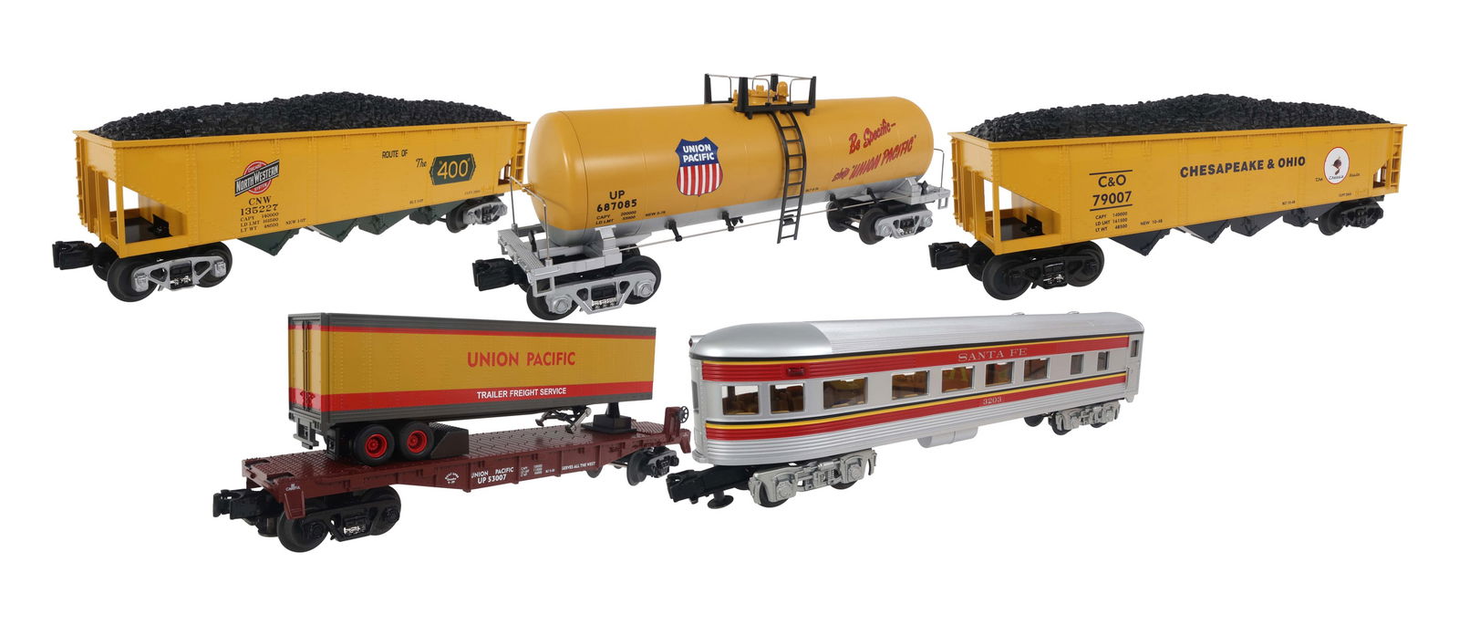 MTH RAIL KING O GAUGE TRAIN CARS - LOT OF 5 (1 of 20)