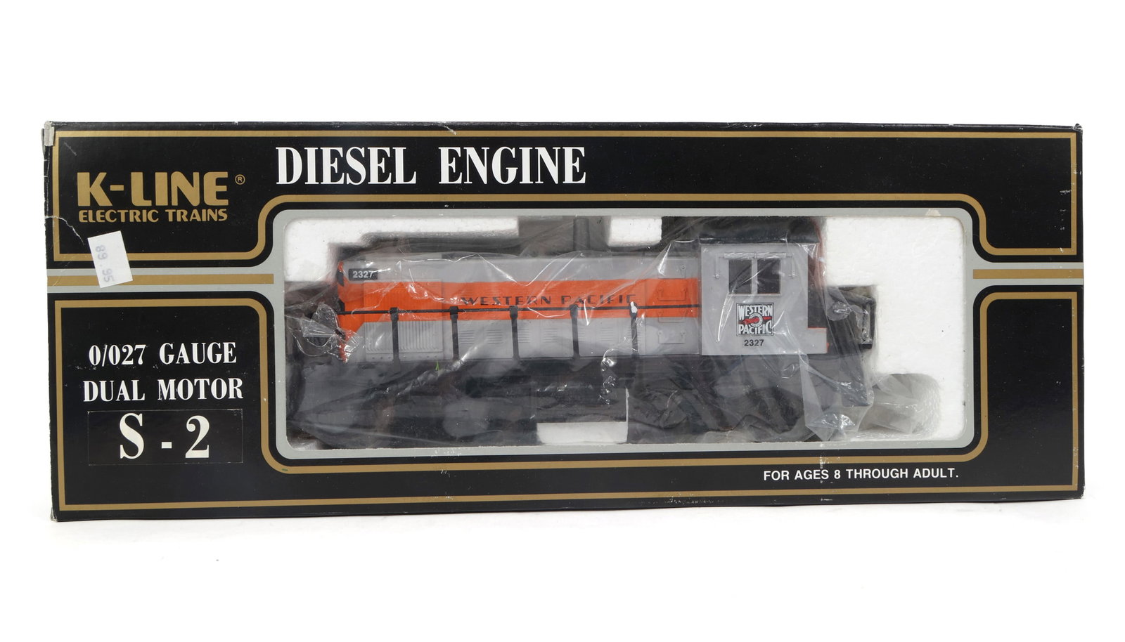 K-LINE O GAUGE WESTERN PACIFIC S-2 SWITCHER LOCOMOTIVE (1 of 2)